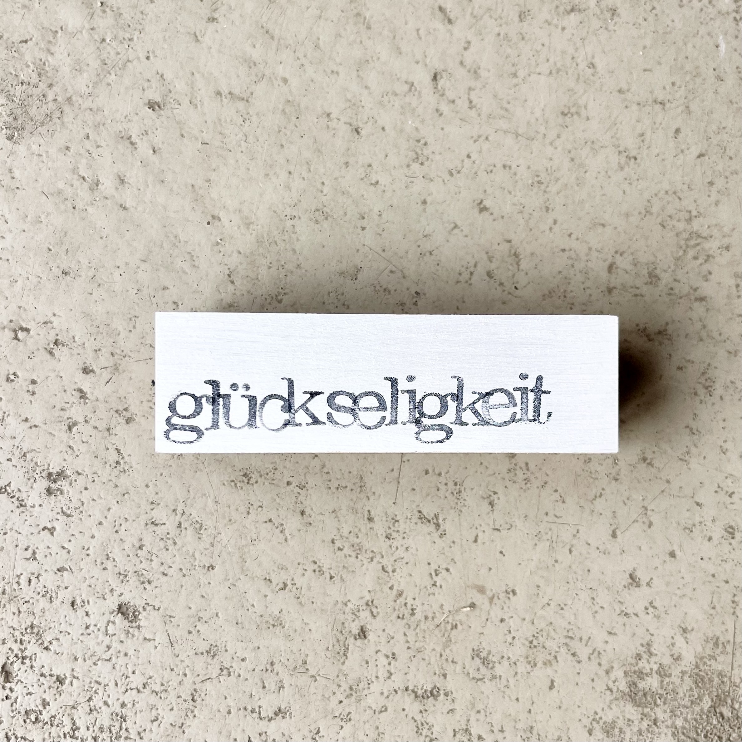 Baustein "glückseligkeit"