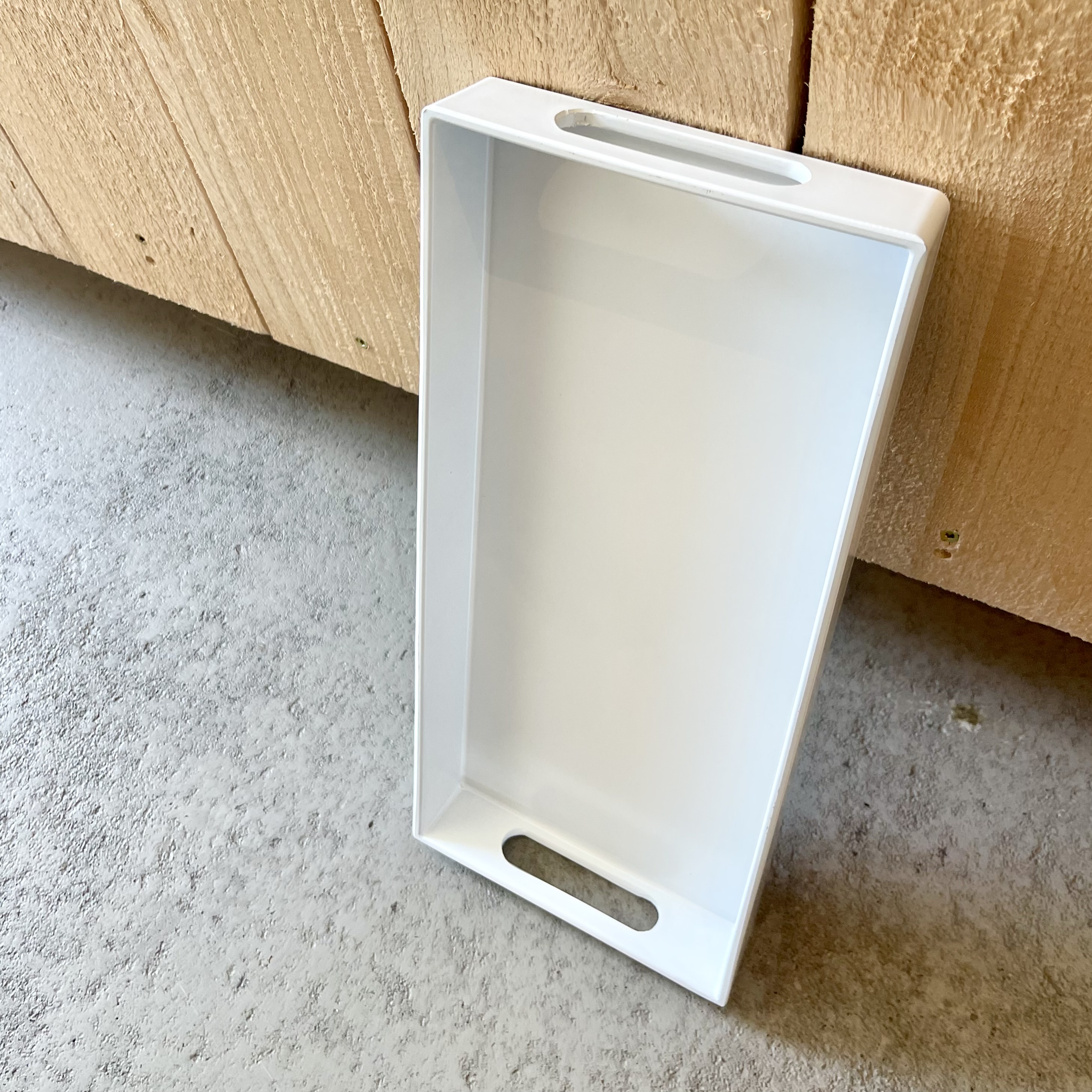 KST Tablett "Style" L35B15, weiß matt