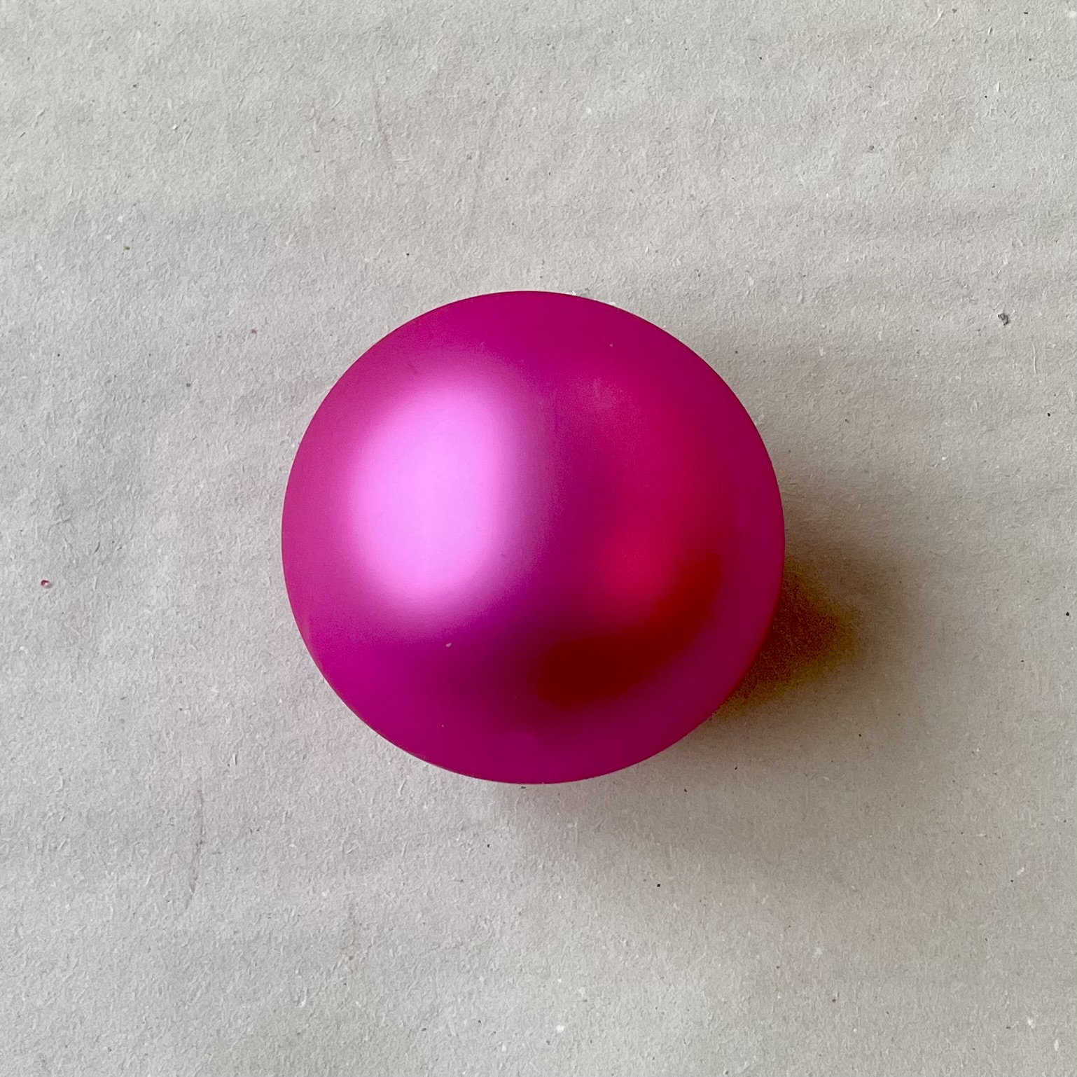 Baumkugel "Basic" matt pink D6cm