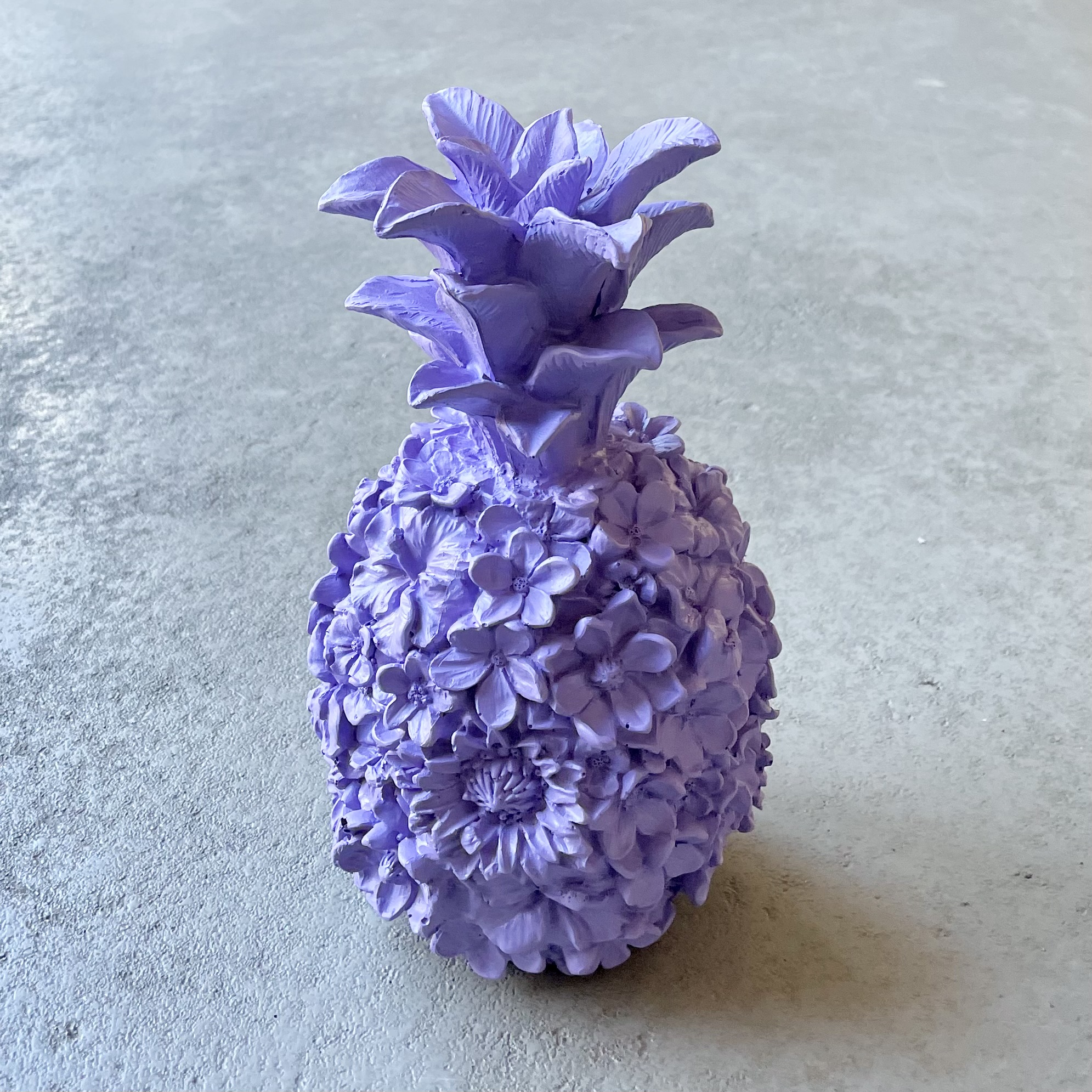 Poly-Ananas "Robby" H25cm, helllila