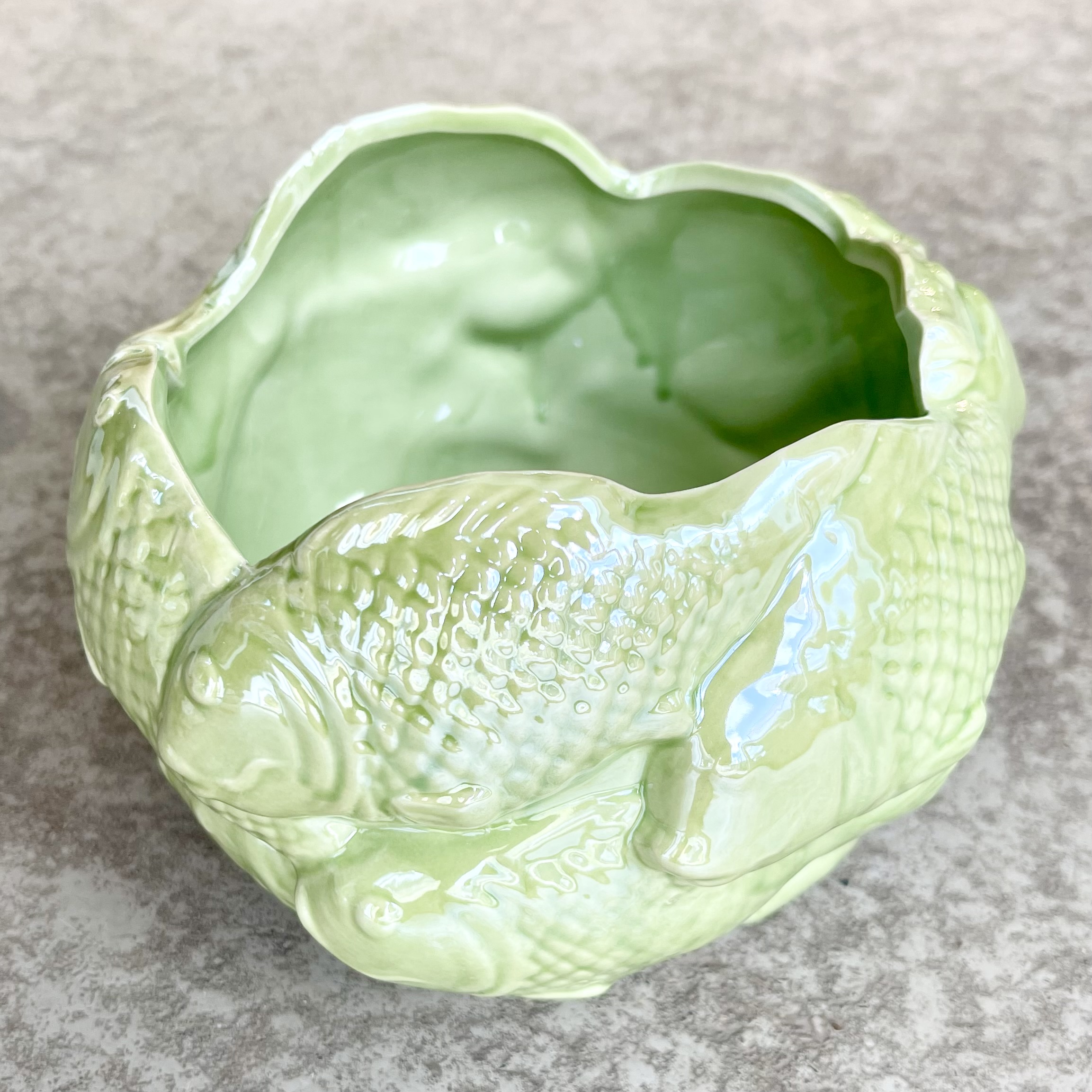 Ker.Kb."Mirinda",D17H12cm, grün