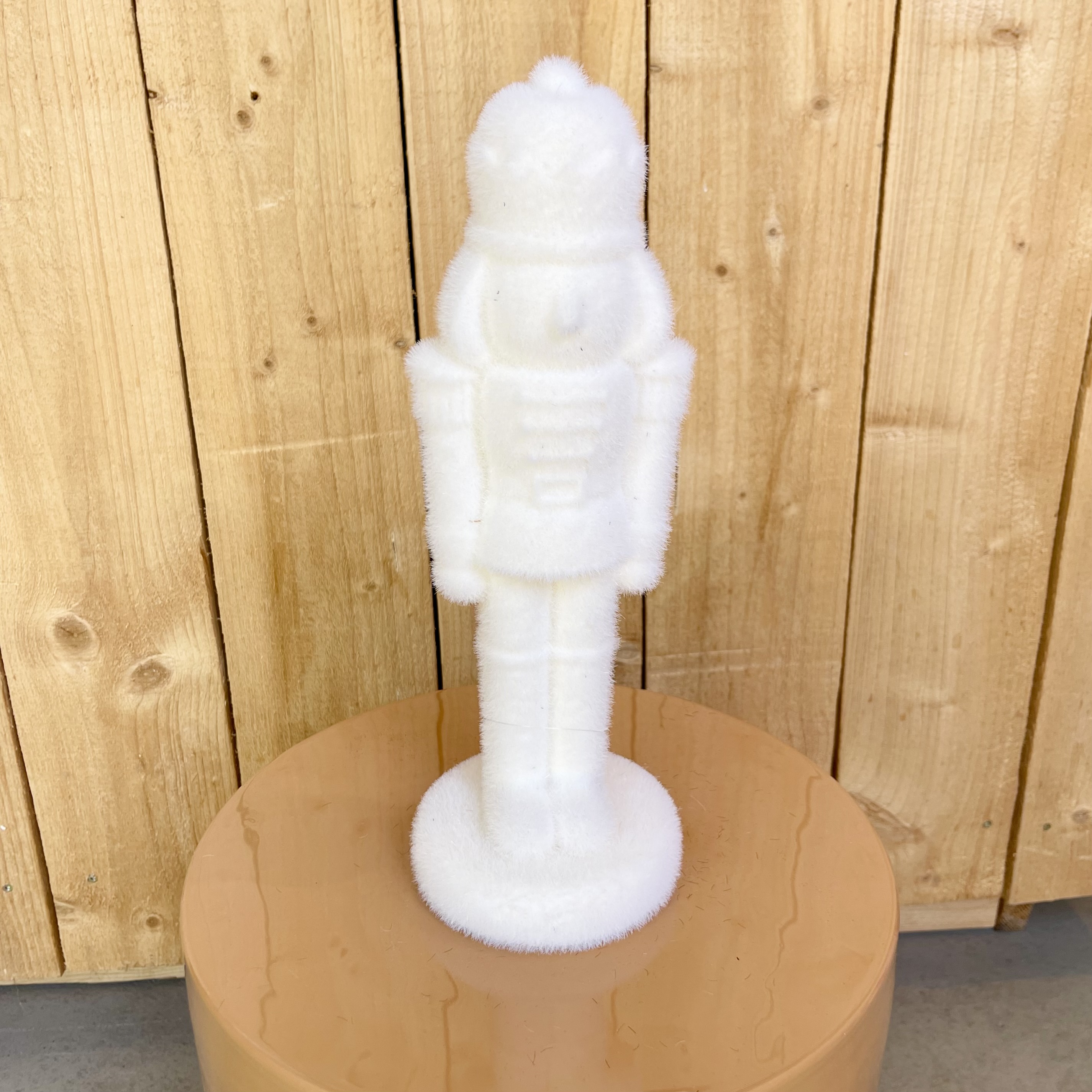 KST Nusskn. "Tasko", H30cm, creme