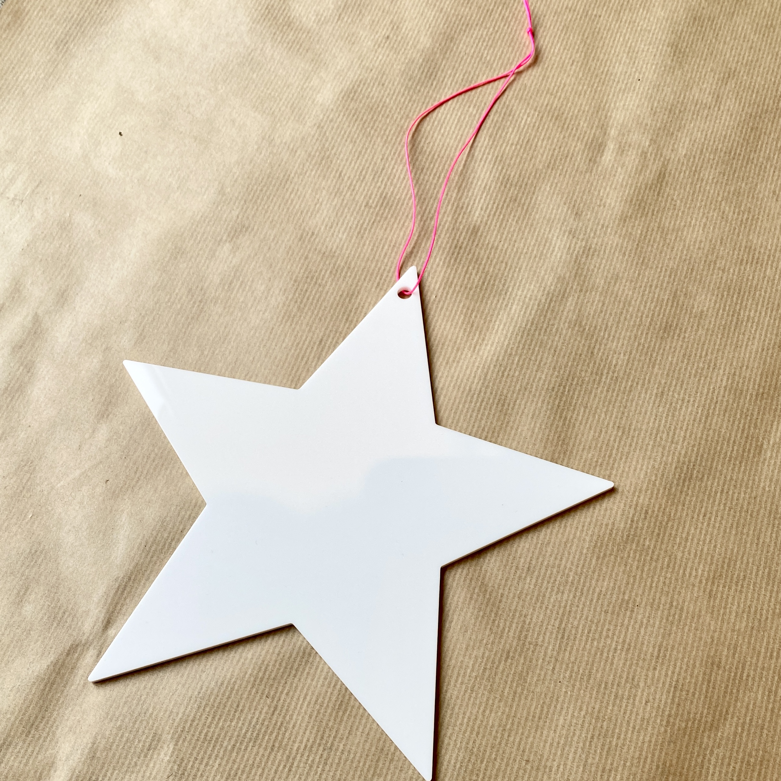 Stern XXL D20cm, weiß