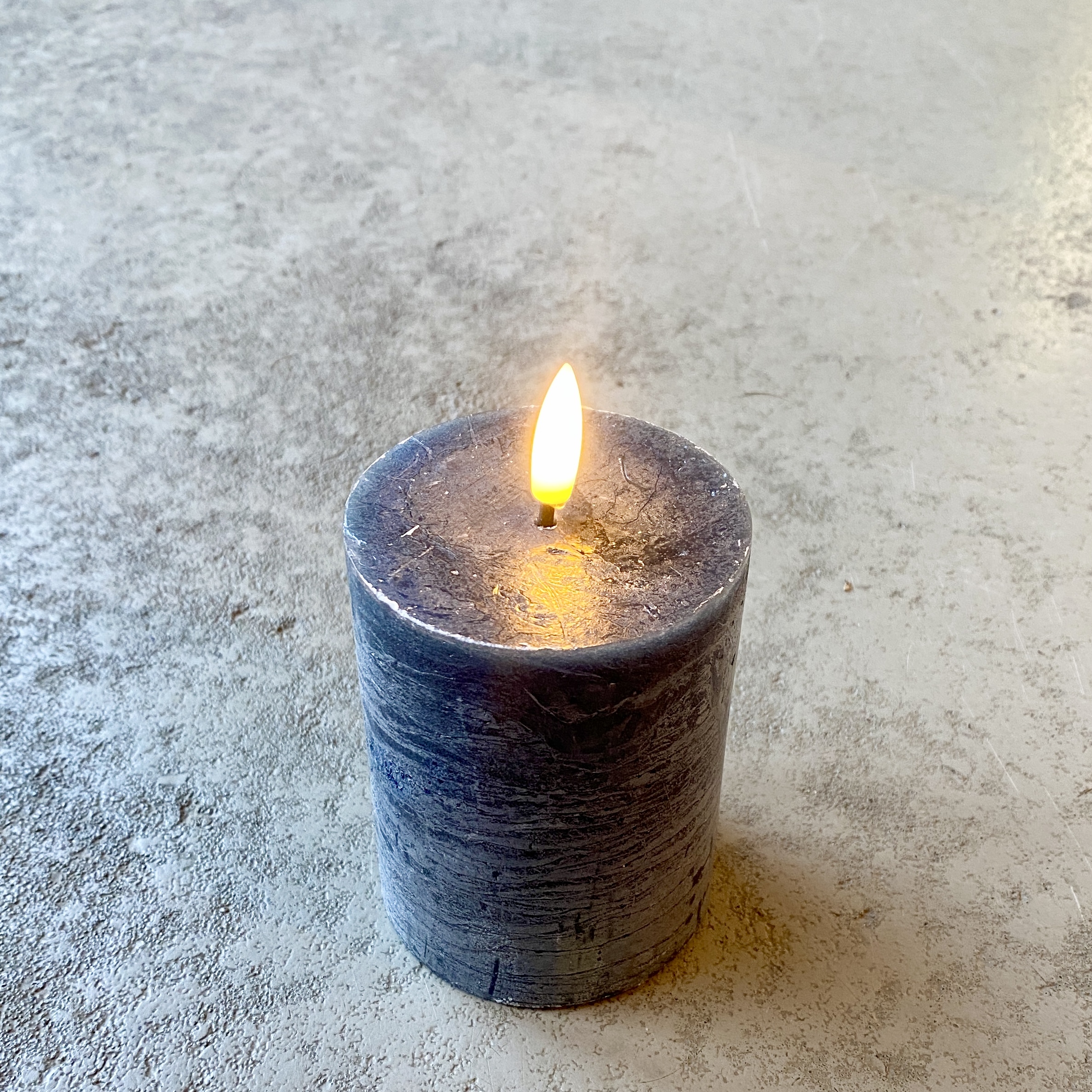 LED-Kerze "Flair" H10cm, schlehe