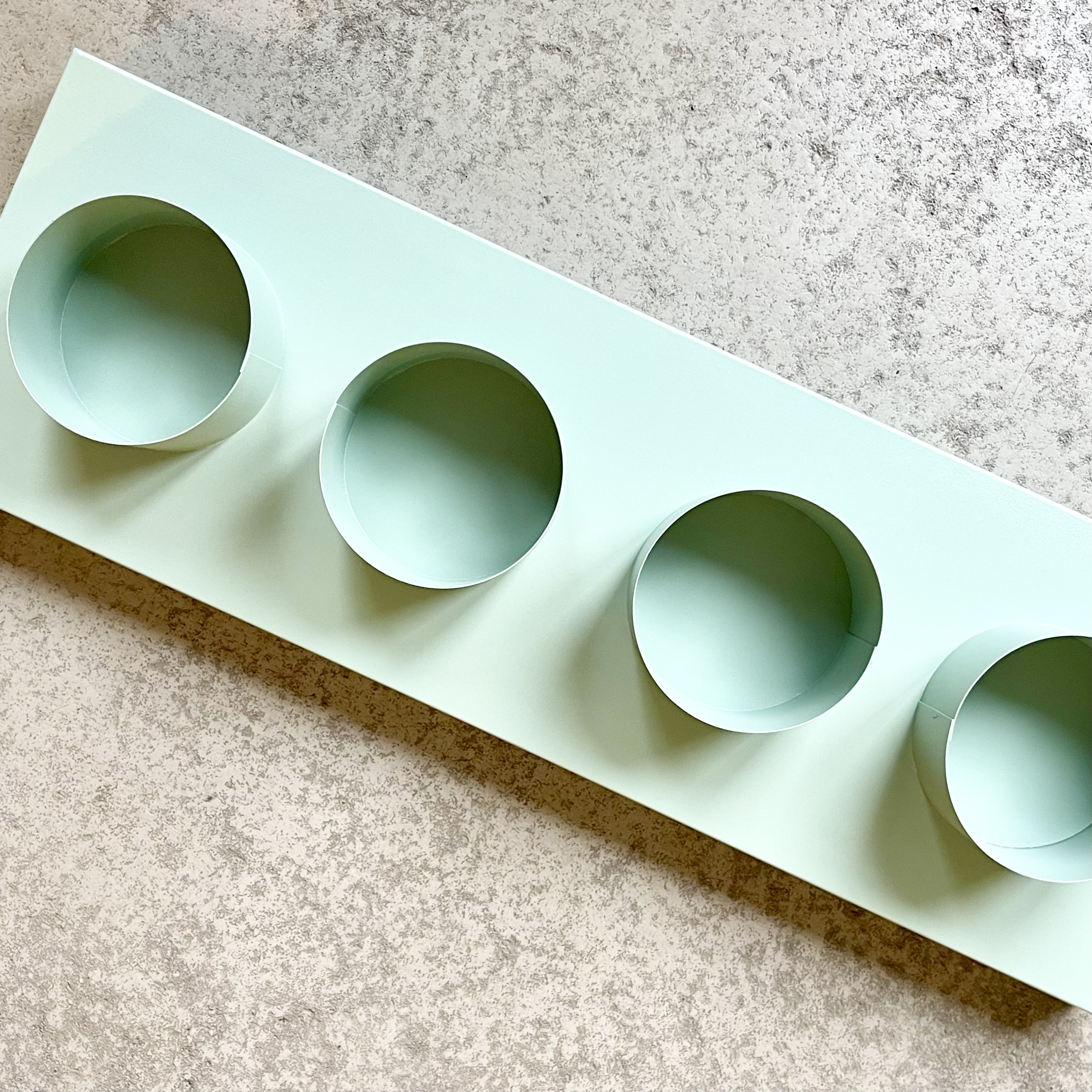 Metall-Tablett"Erik"rechteckig L60 B20 H110cm, salbei