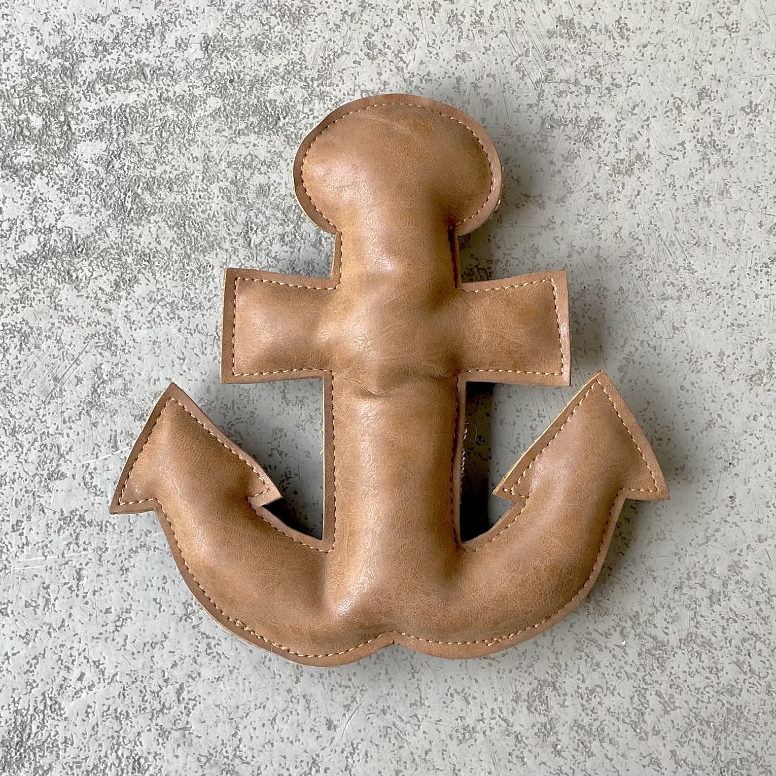 Kunstleder-Anker "Lena" cognac H17cm