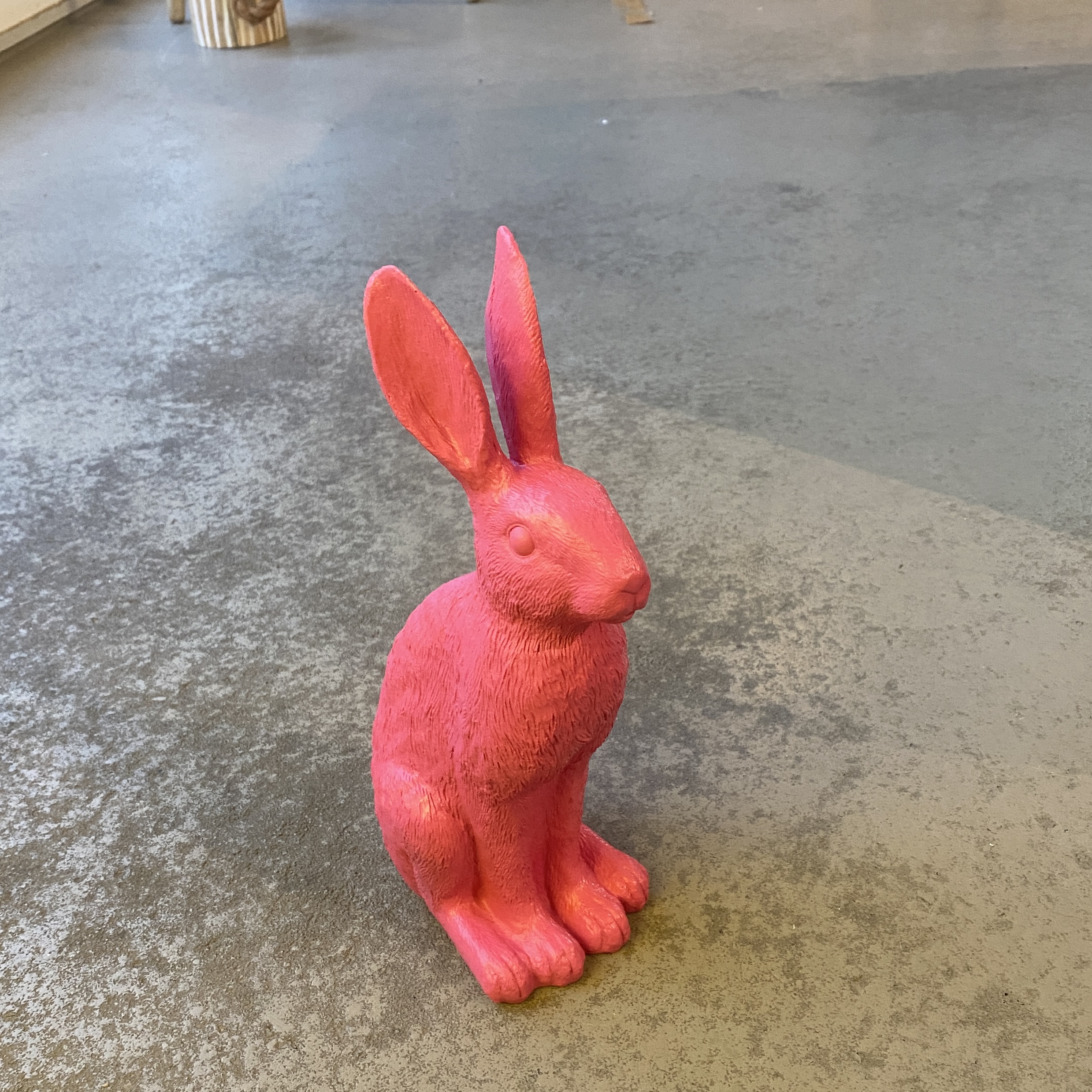 Poly-Hase "Lovis" H30cm, pink