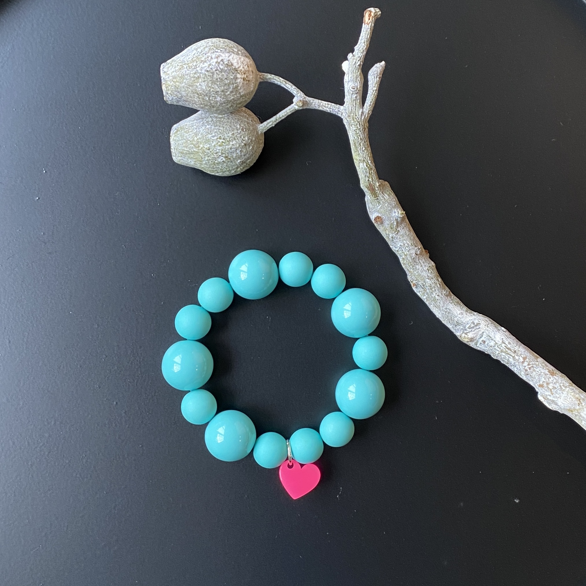 Lucky Bracelet, türkis