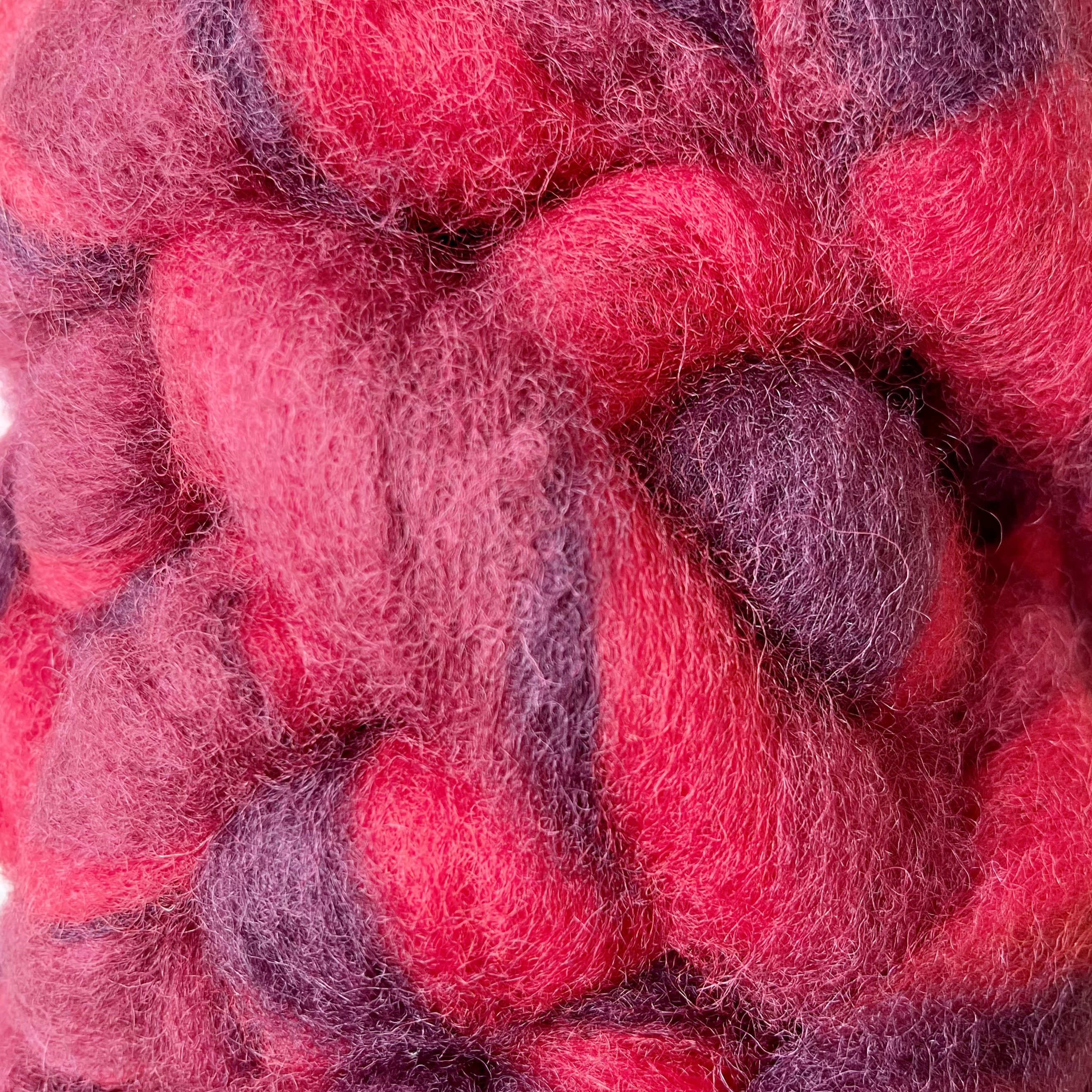Wolllunte"Twist"3fbg.L15m,rot-dkrot-vi
