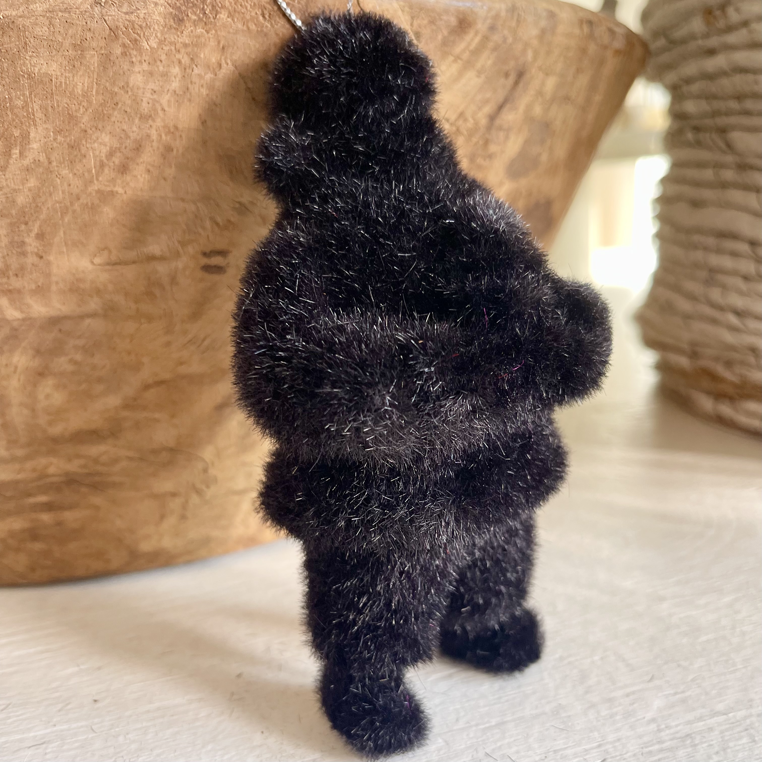 Kst.Santa"Tasko"z.H.,H14cm,schwarz