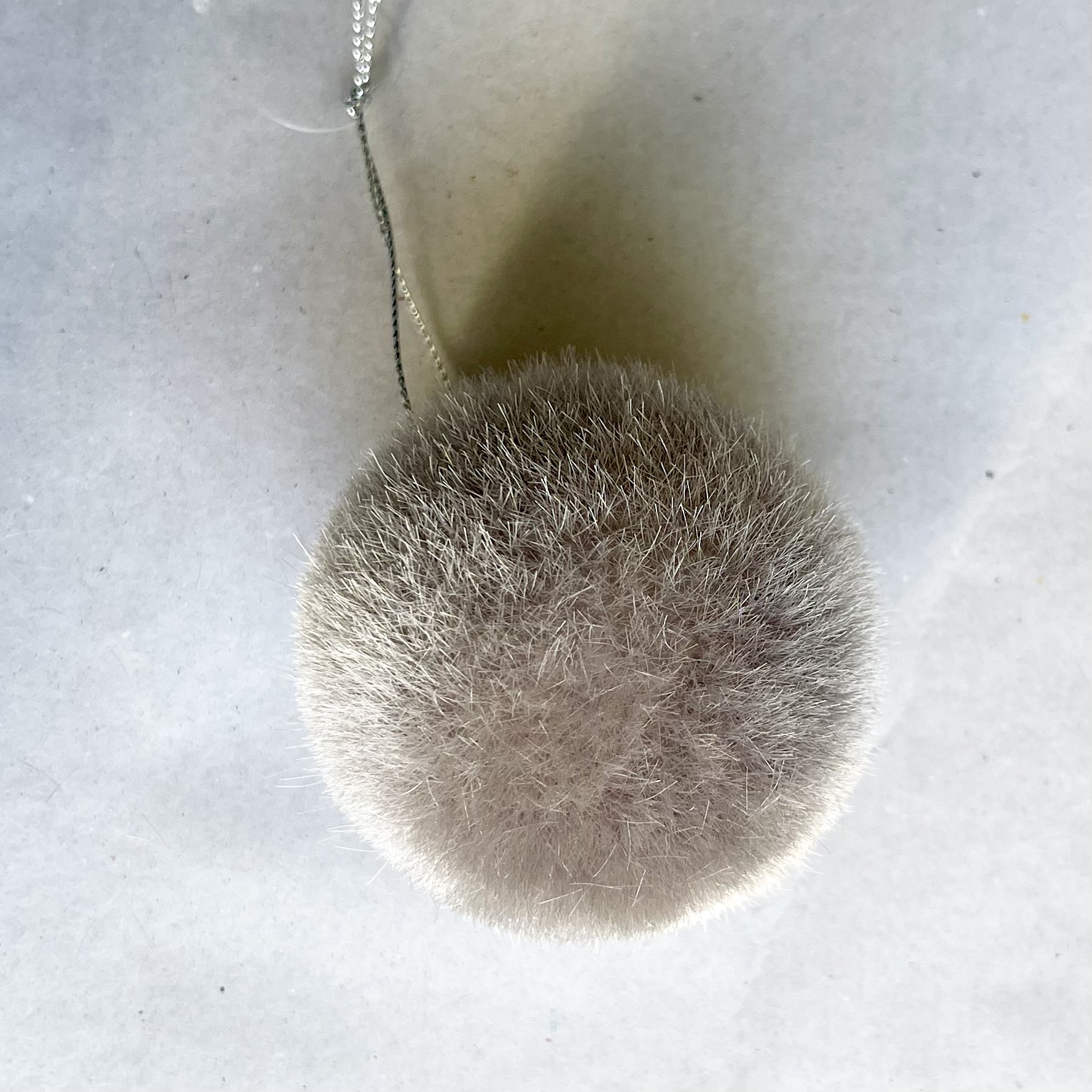 Kst.Kugel "Tasko" z.H., D6cm, taupe, Modell `26