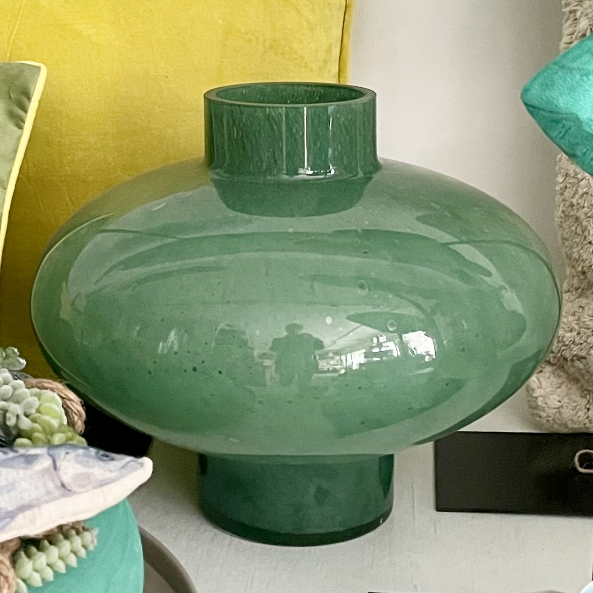 Glas-Vase 
