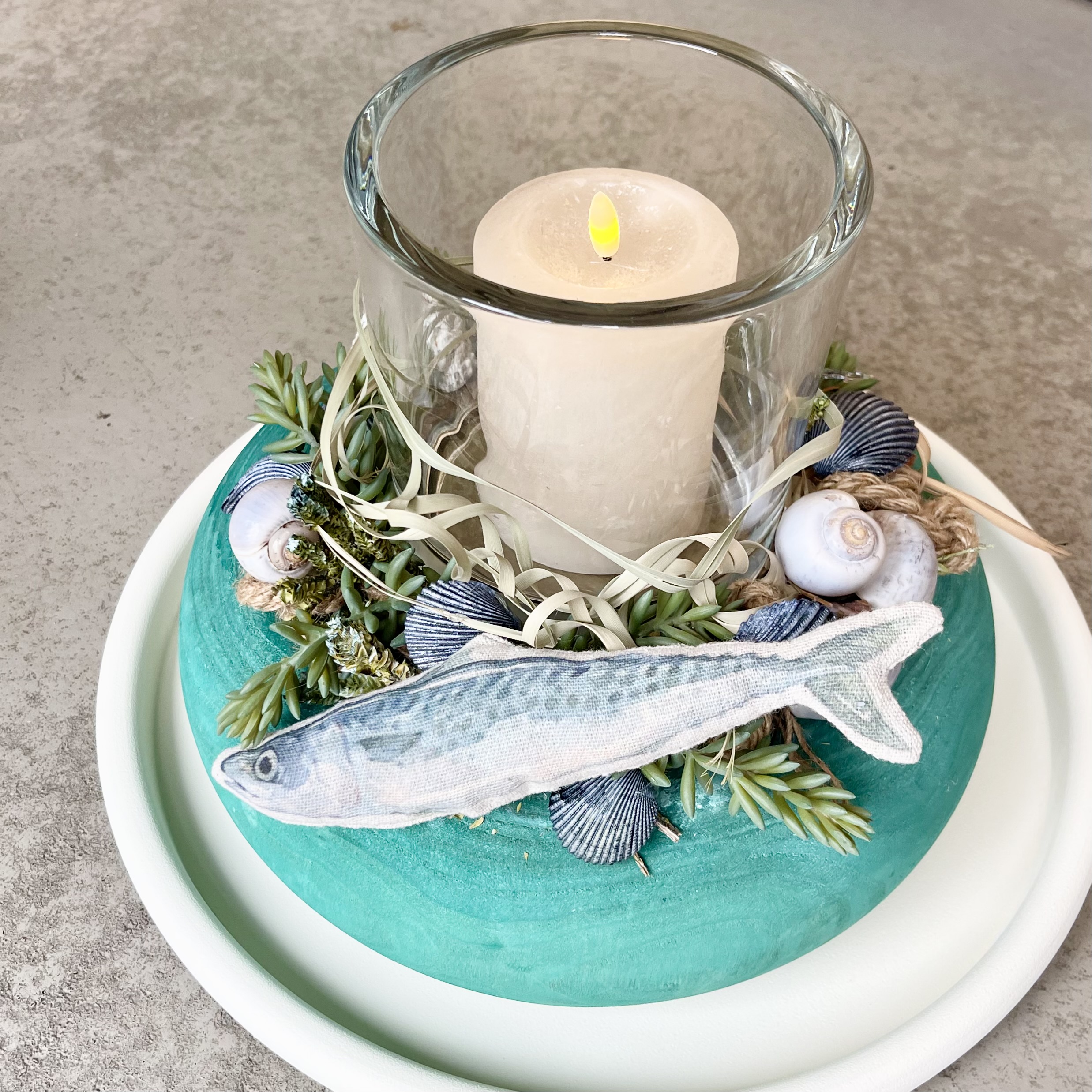 Holzkranz Fisch
