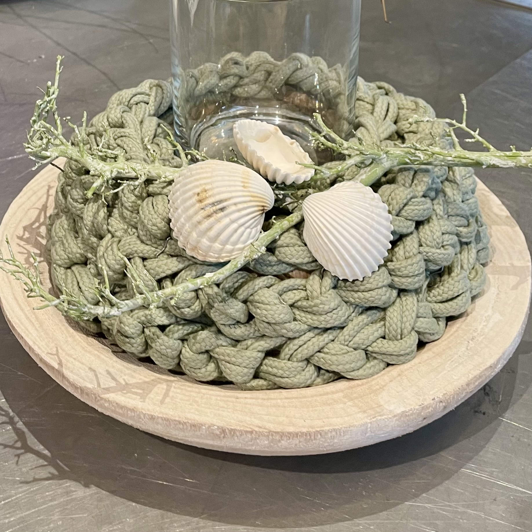 Naturholz-Schale rund D35cm, natur