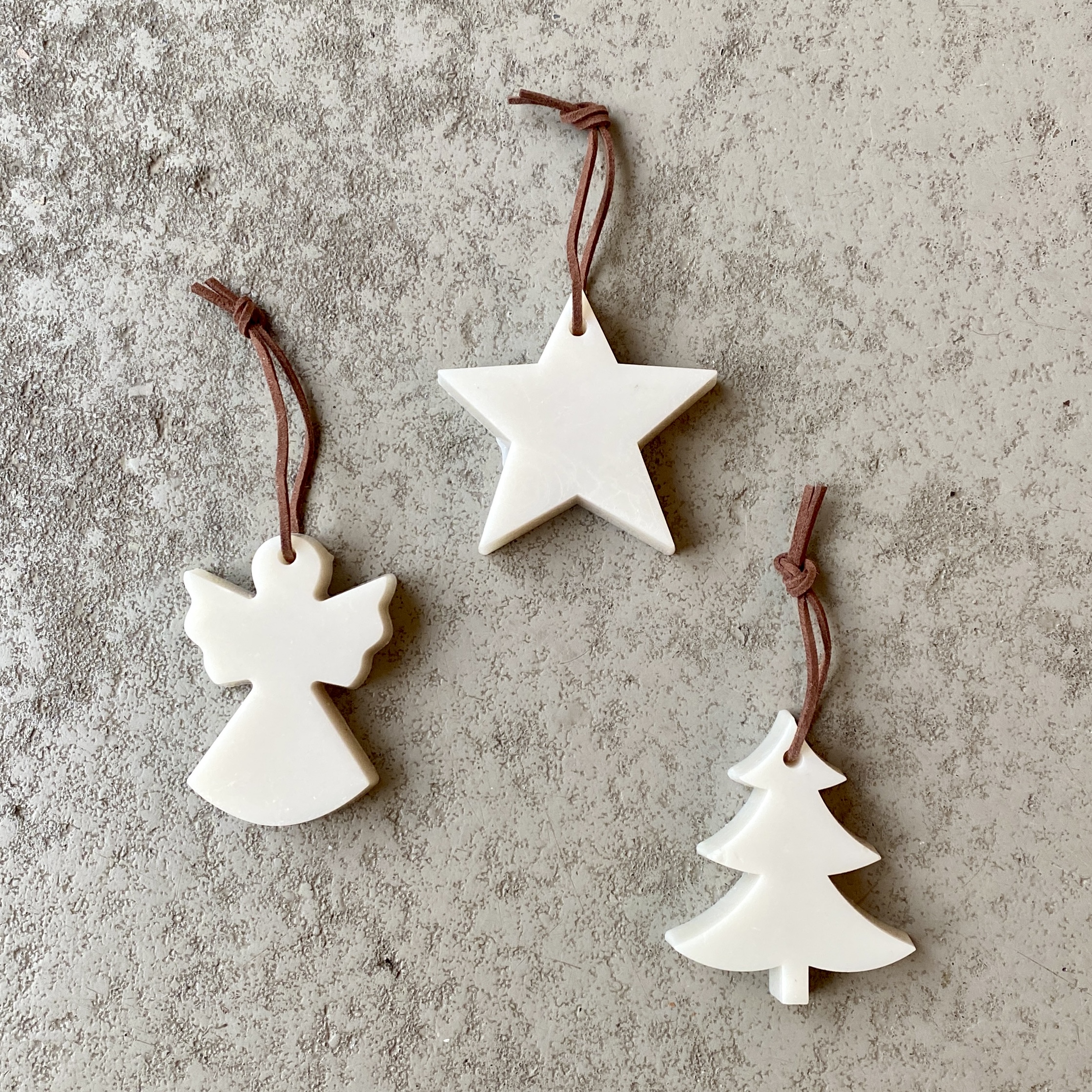 Ornamente Scented Wax "Christmas" greige