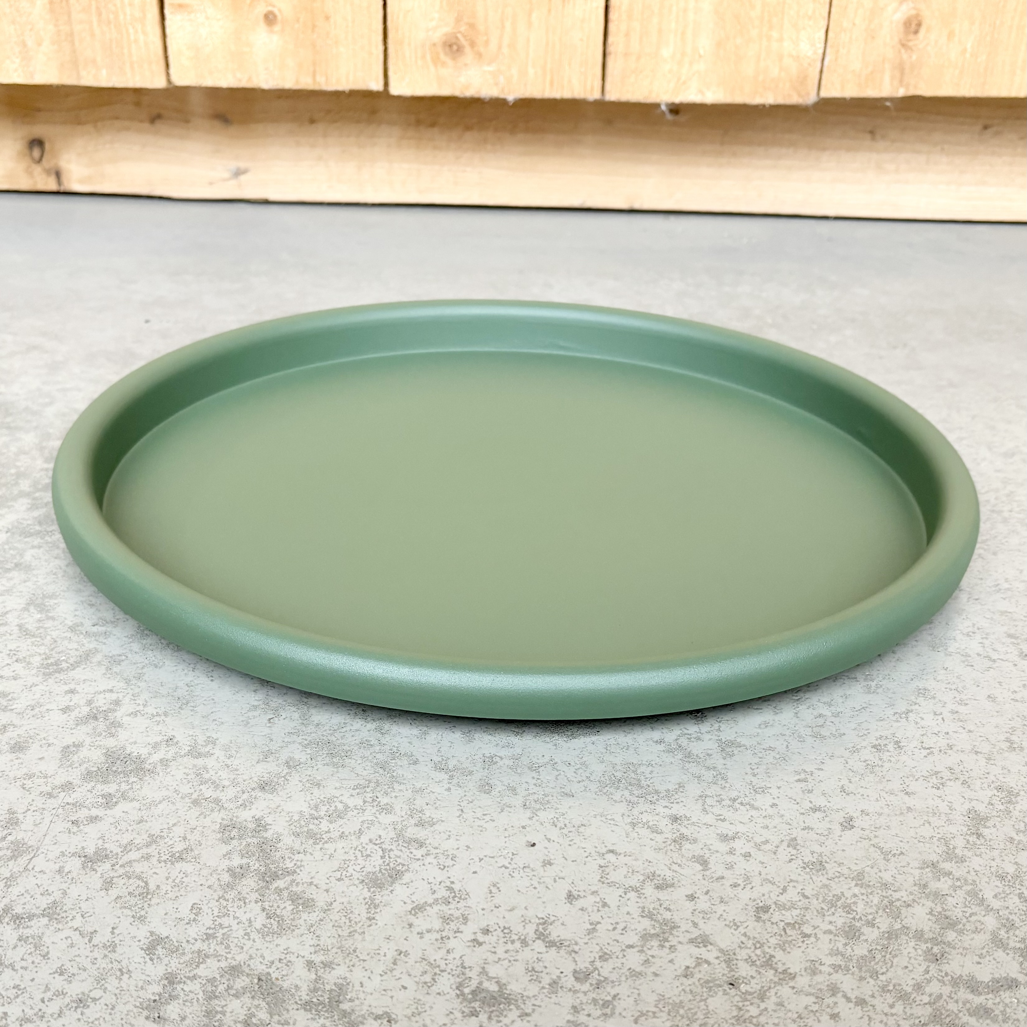 Met.Tablett"Zenon"D38H2,5cm, grün