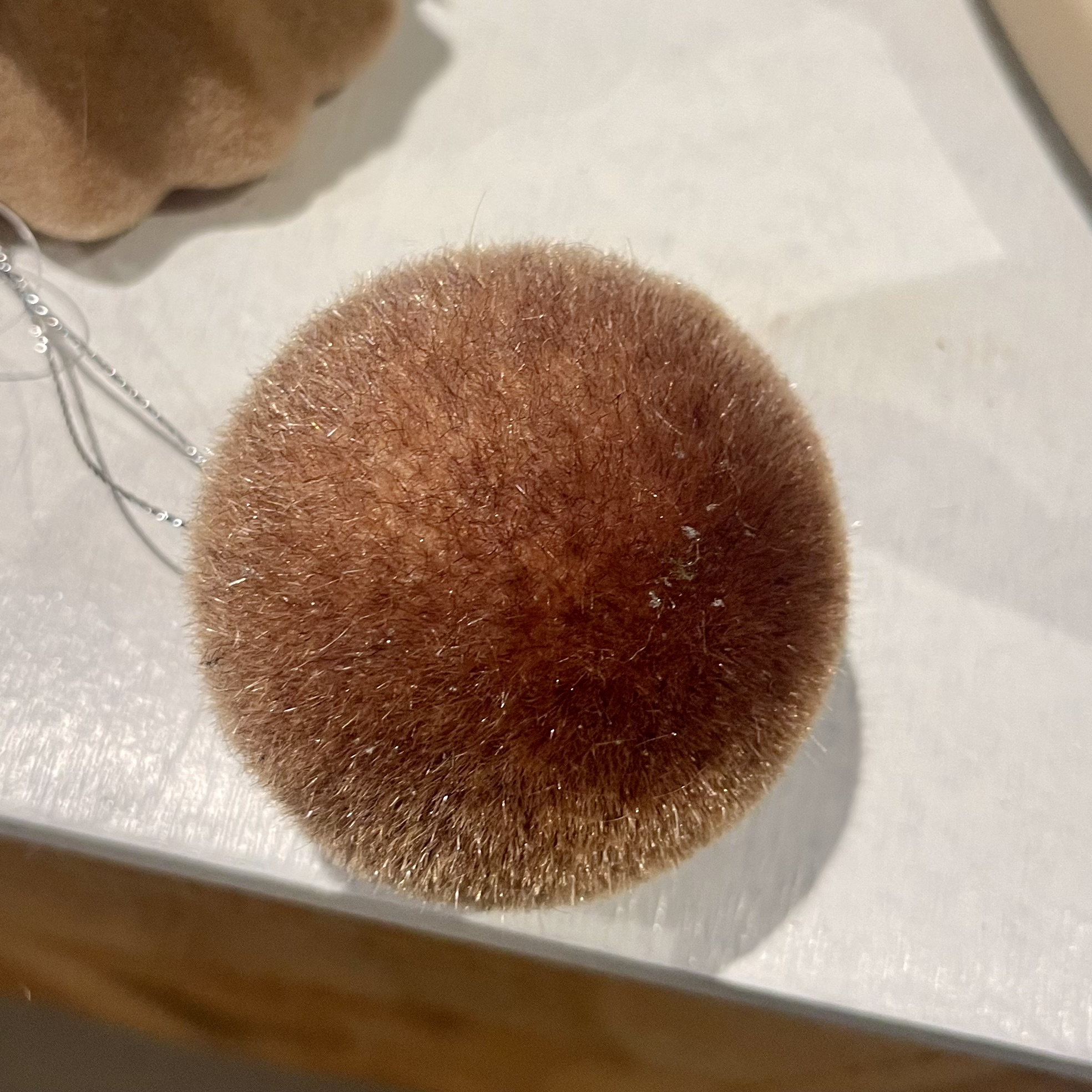 Kst.Kugel "Tasko" z.H., D6cm, braun, Modell `26