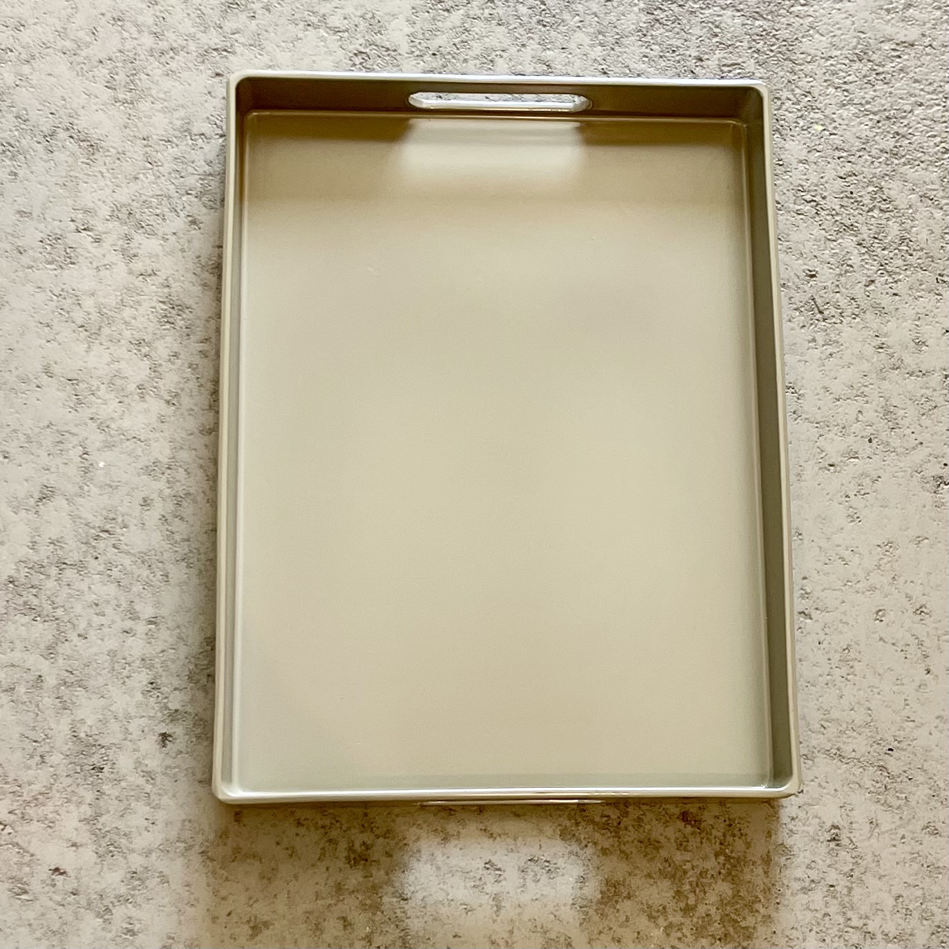 KST Tablett "Style" L29B22, grün matt