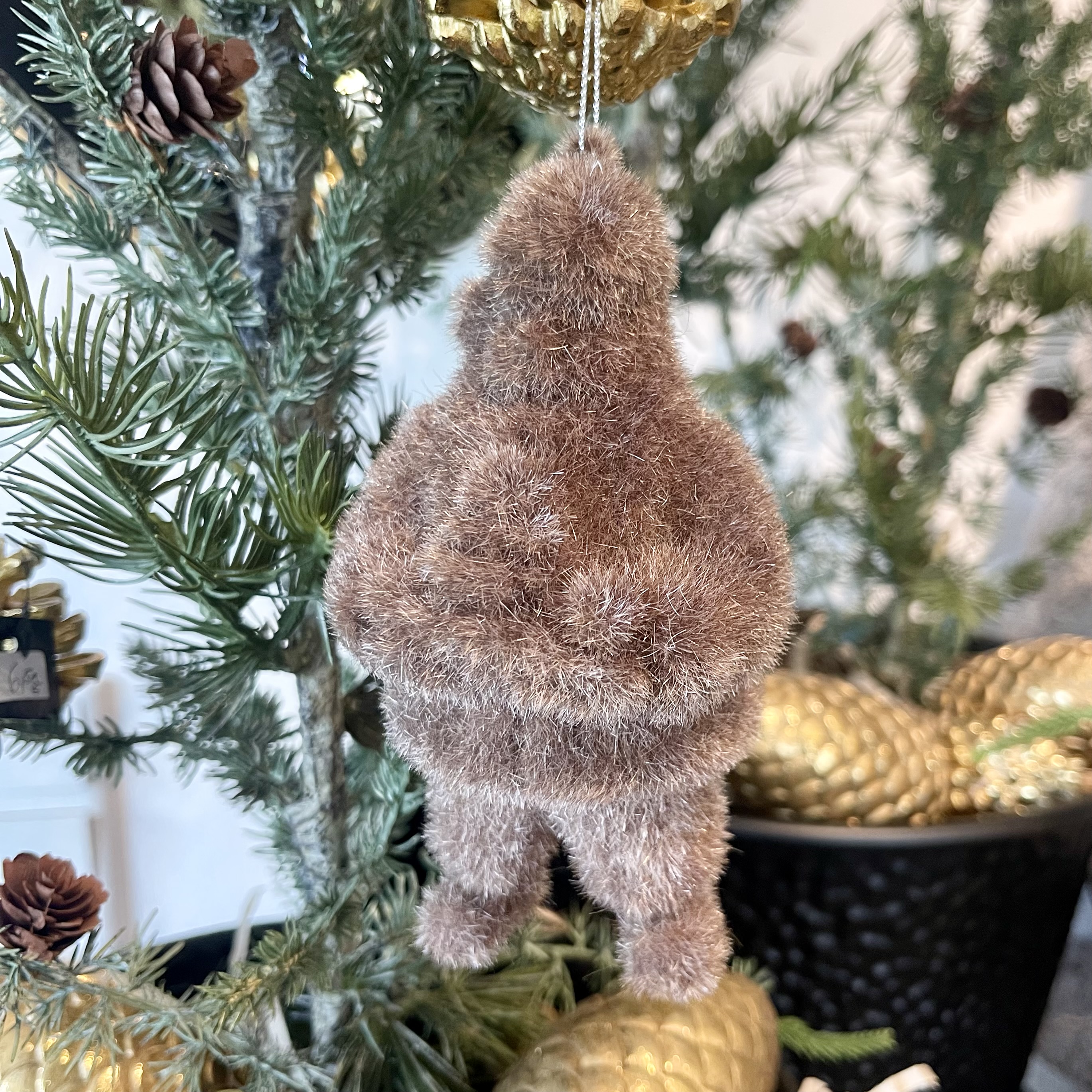 Kst.Santa"Tasko"z.H.,H14cm,braun