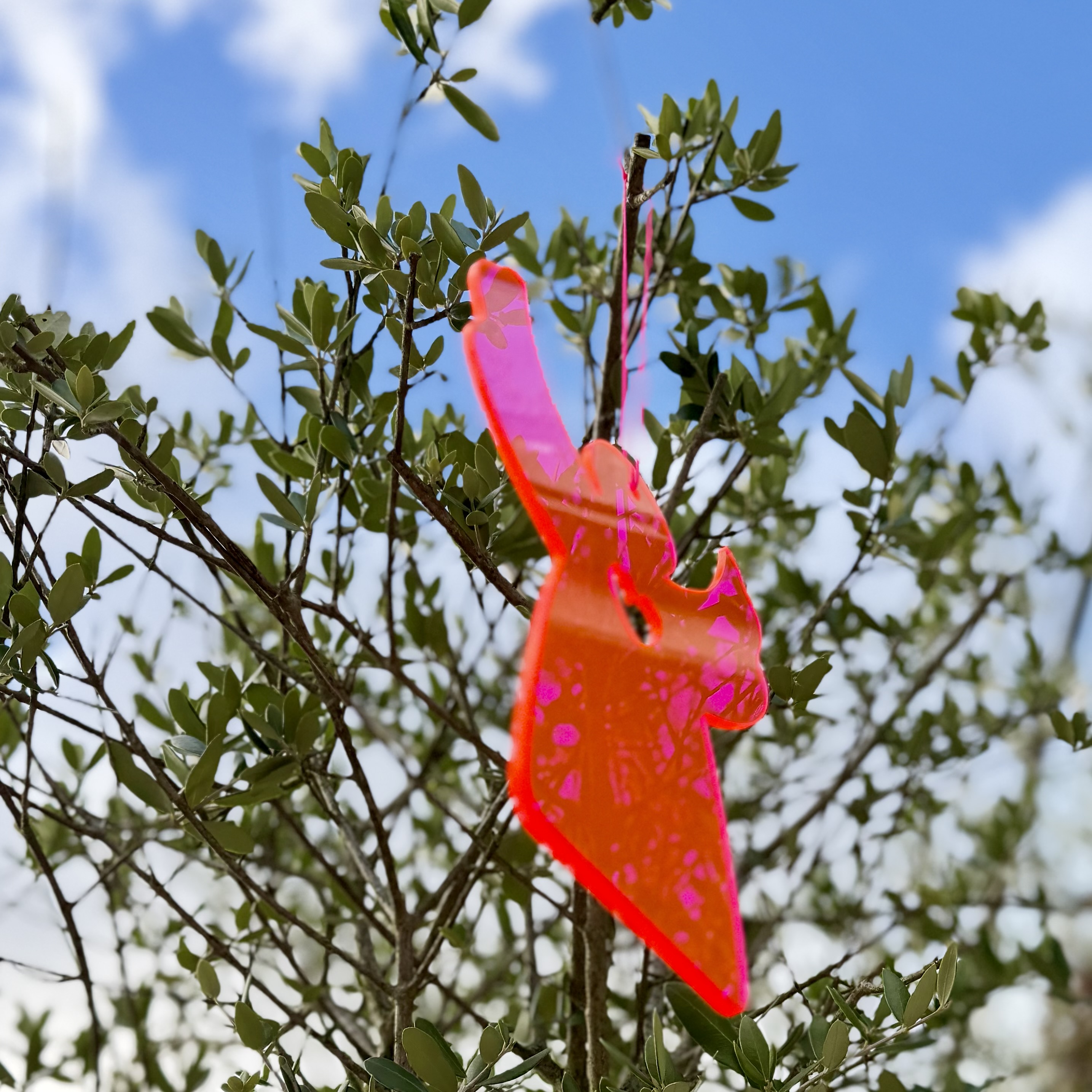 Hänger Engel 20cm, pink