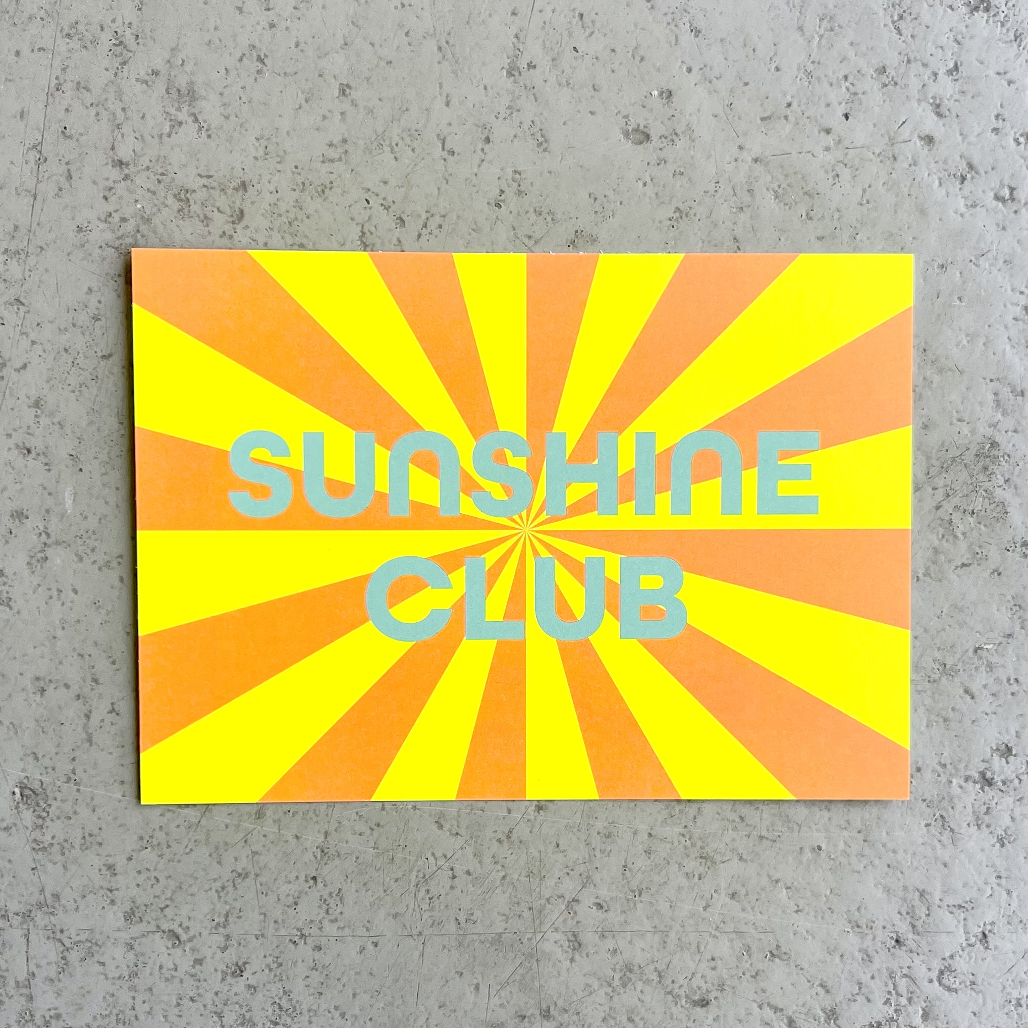 Postkarte happy wrong-sunshine club 10x15cm