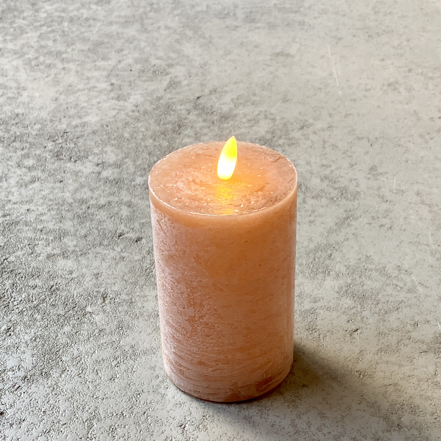 LED-Kerze "Flair" H12cm, zimt