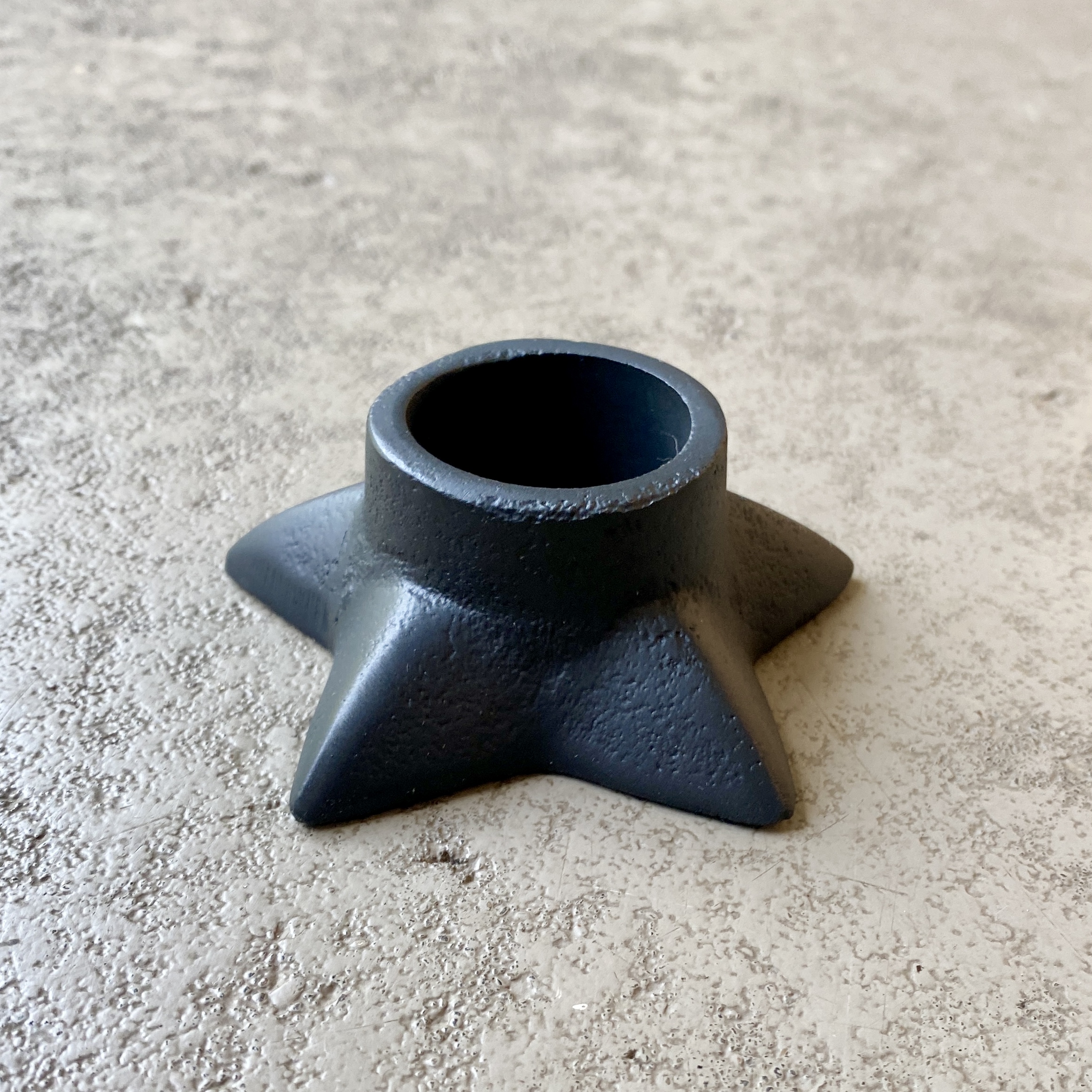 Kerzenständer XL Star L, schwarz