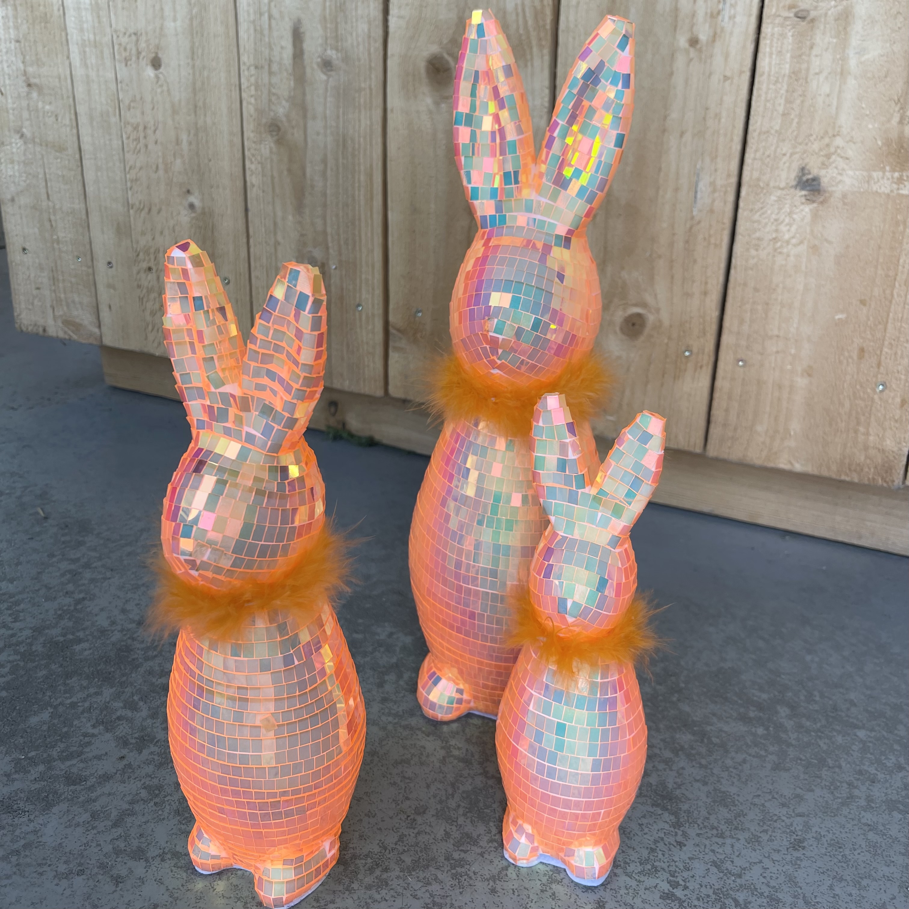 Kst.Hase"Flash",D7H24cm,orange