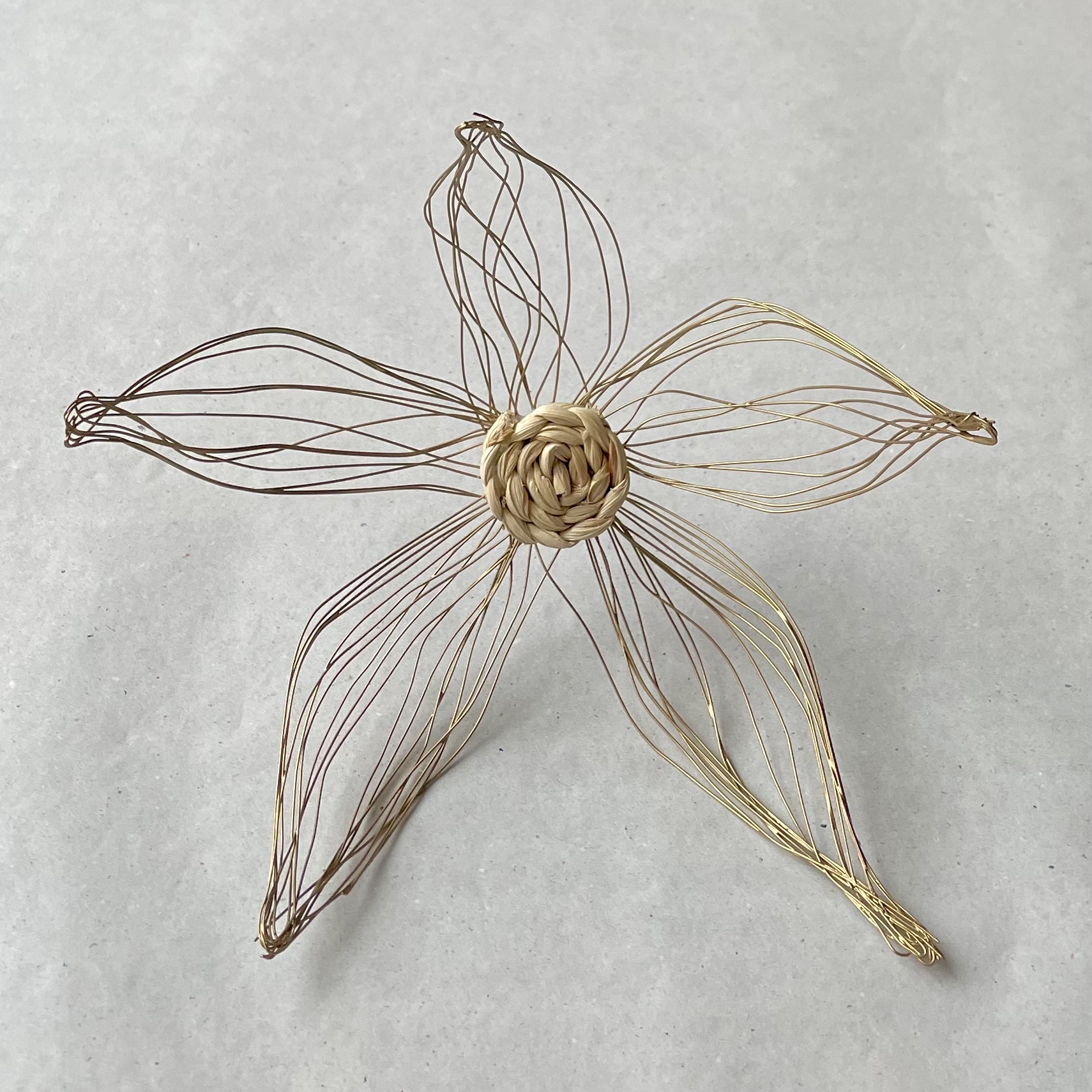 Metall-Blume