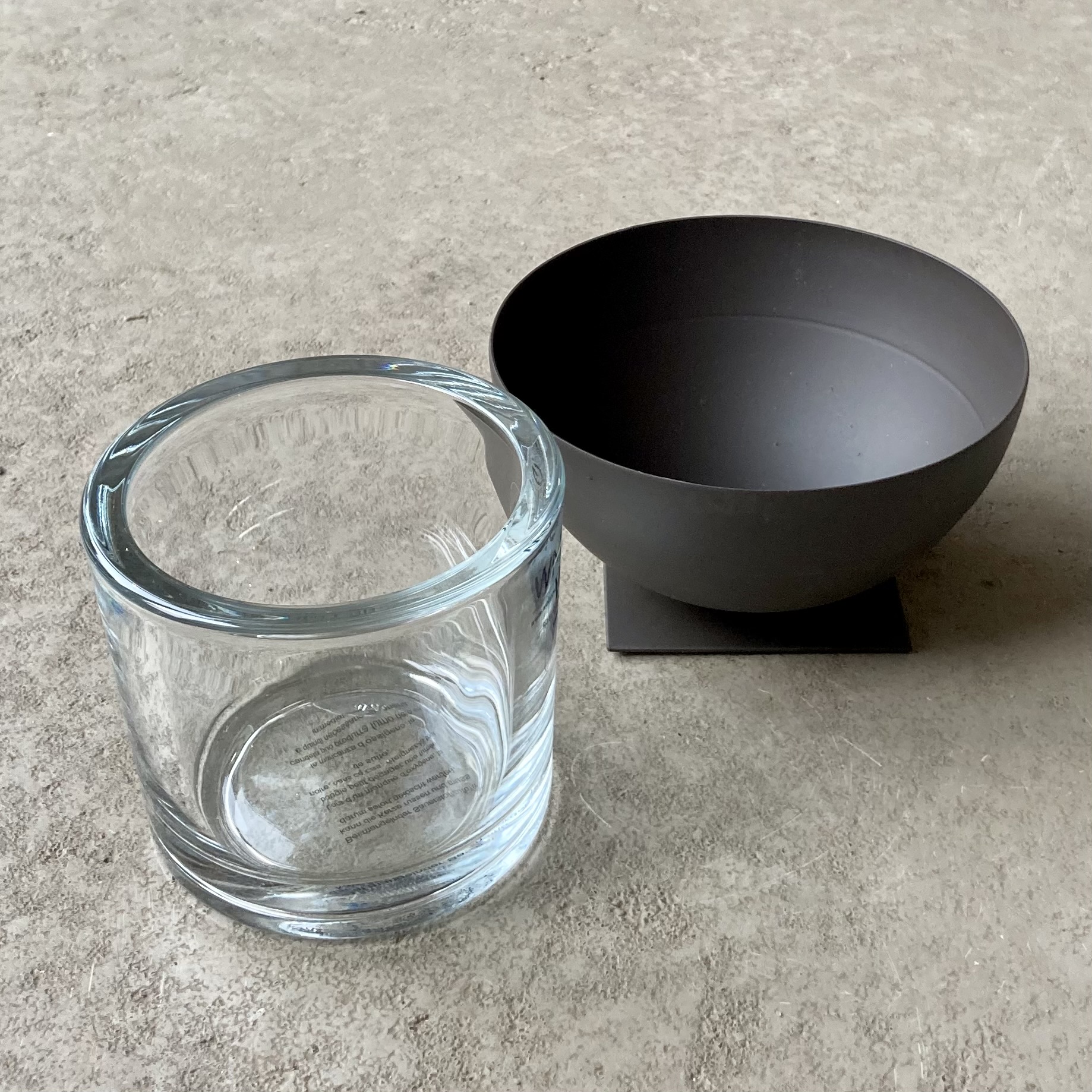 Eisen-Leuchter Sophia h 10cm,d 12cm