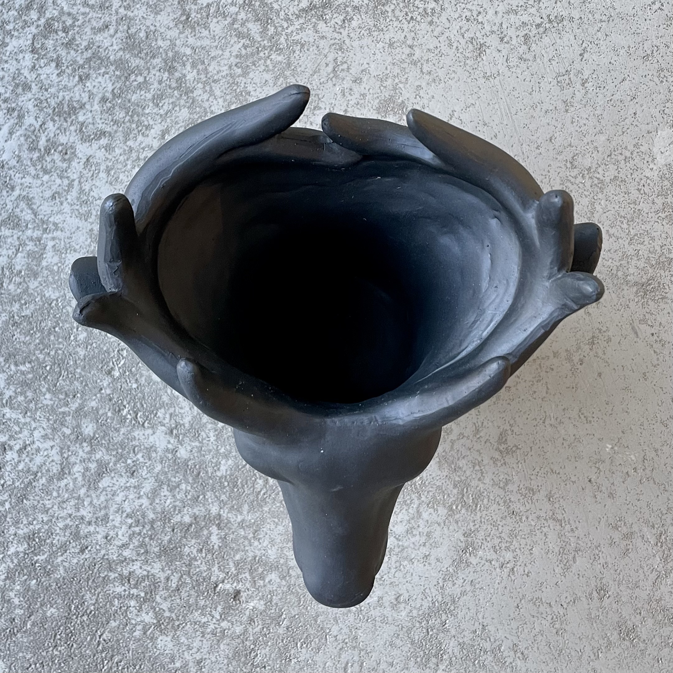 Poly-Hirschkopf "Aryn" H29cm, schwarz