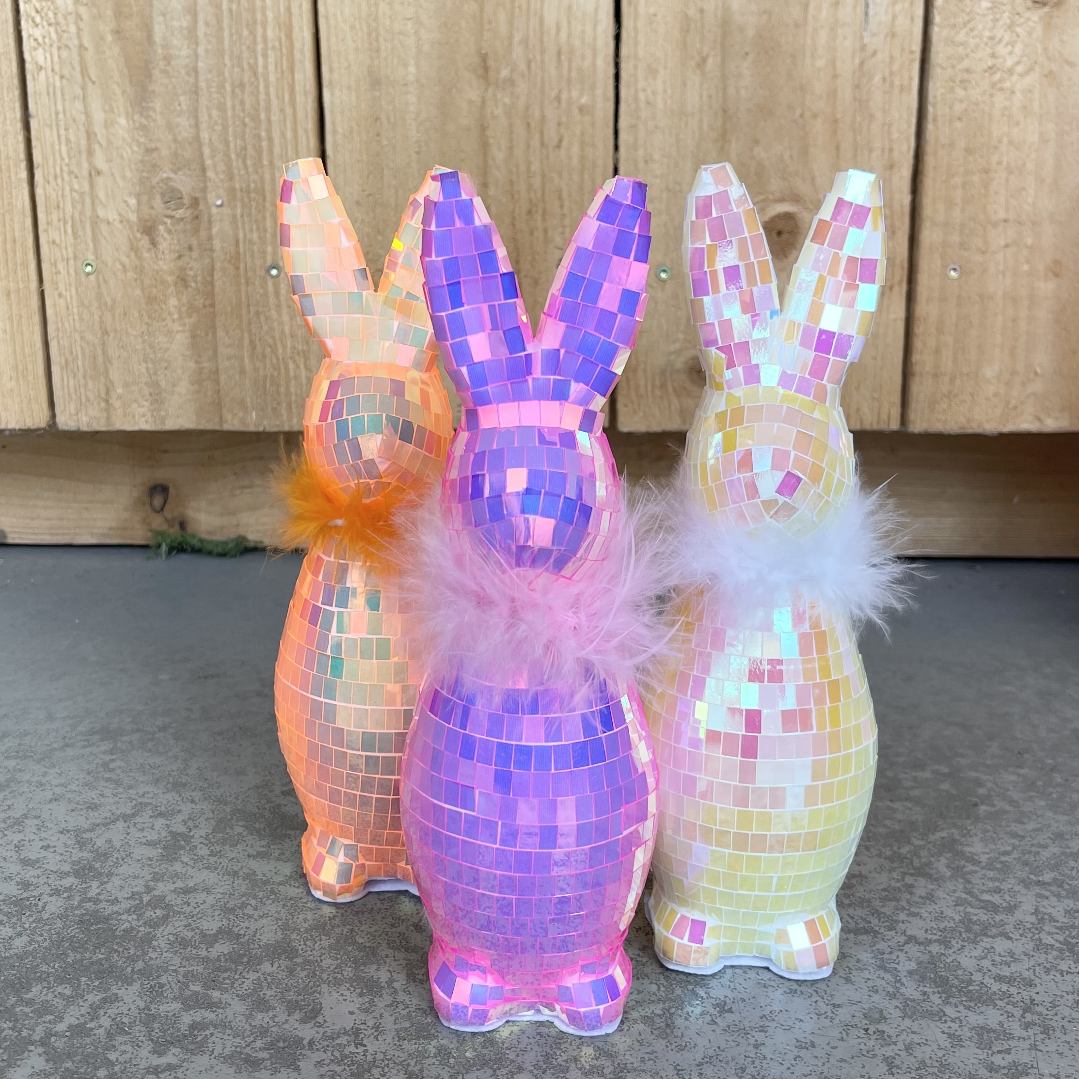 Kst.Hase"Flash",D7H24cm,pink