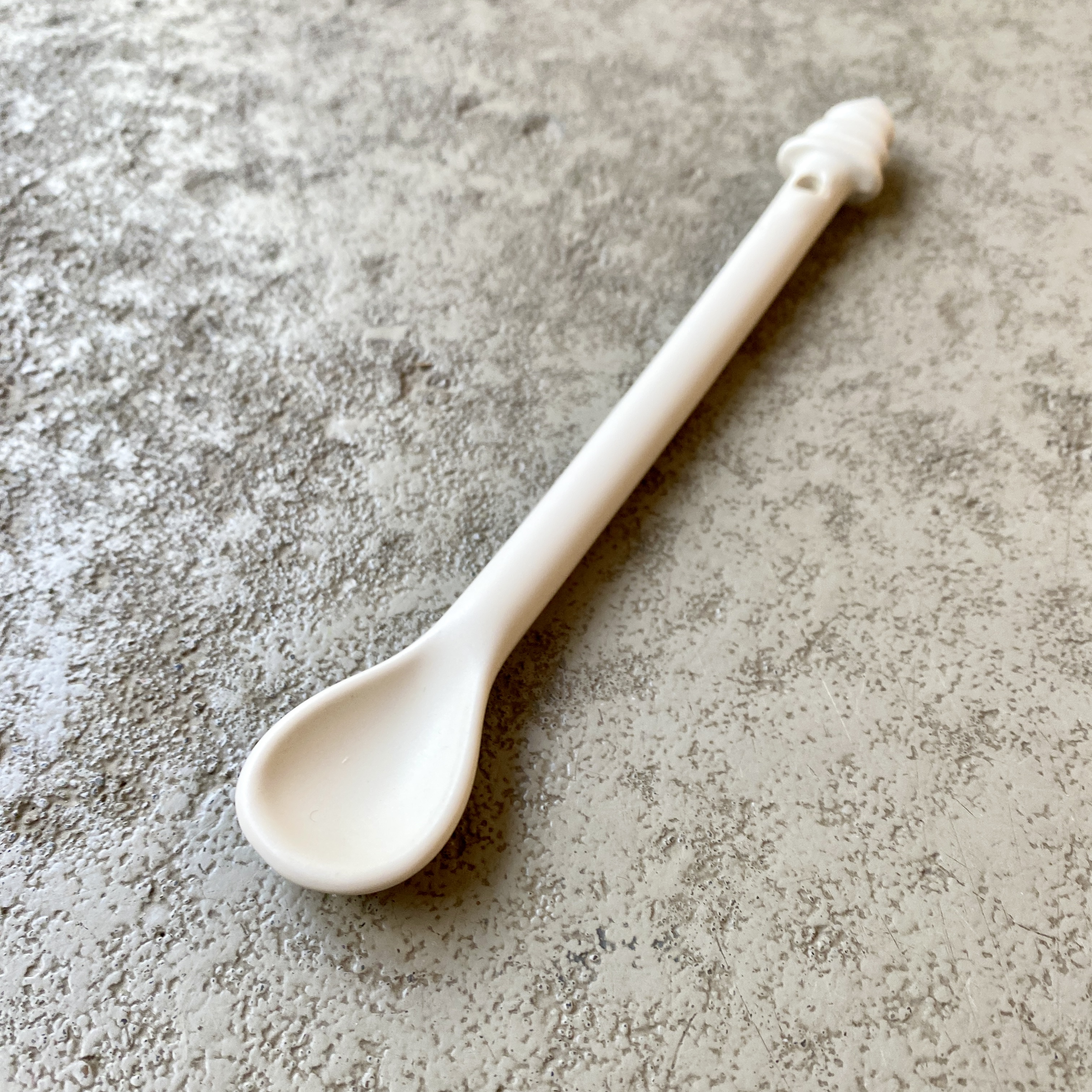 Löffel Baum 17cm, off-white