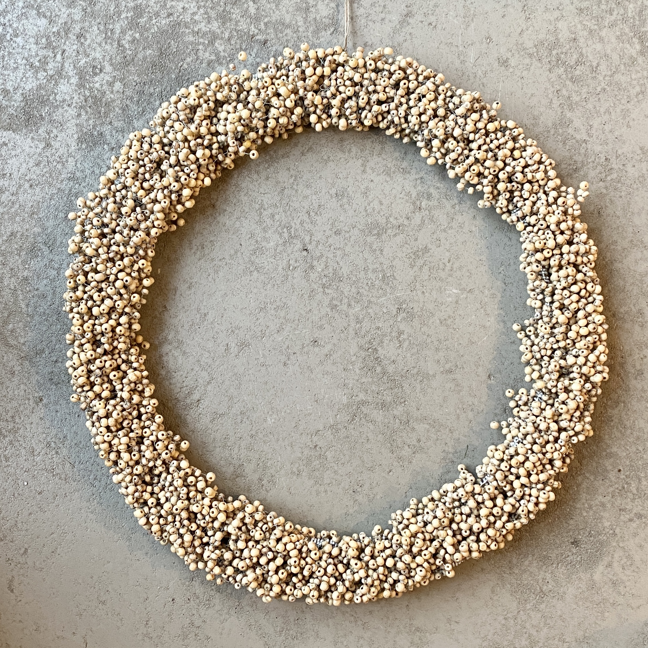 Kranz "Bodhi" D52cm , beige