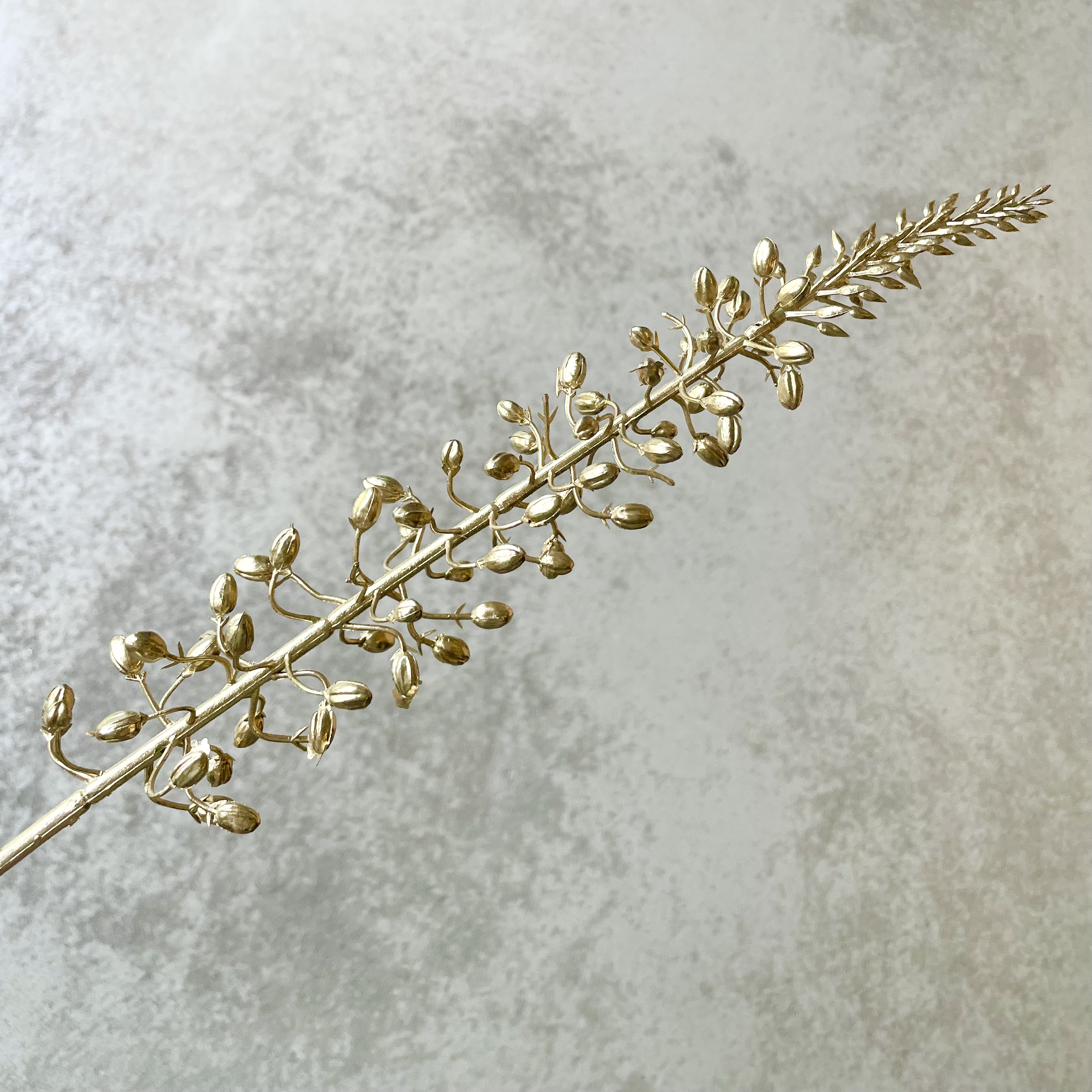 Eremurus-Zweig "Mantua" L86cm, gold