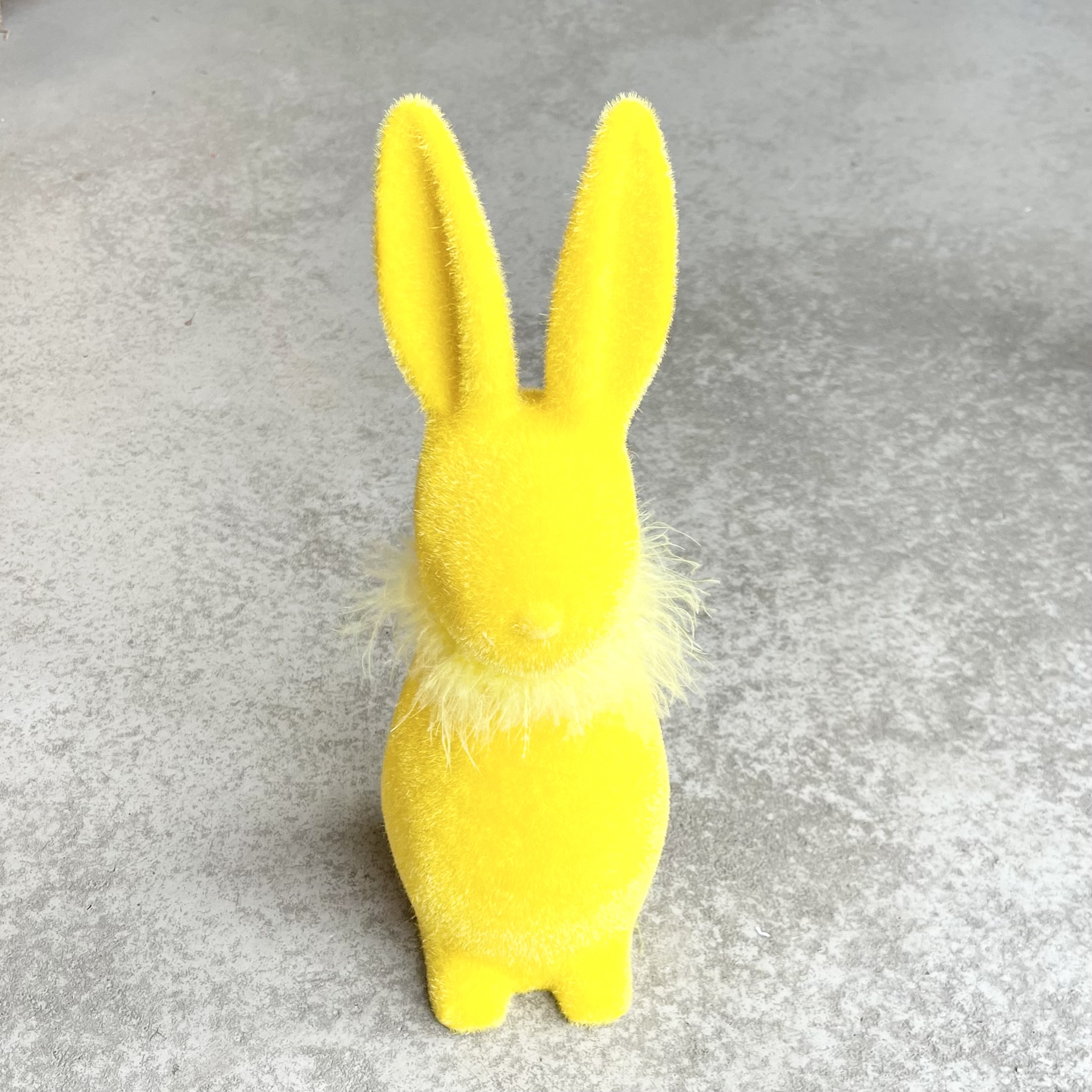 Pl.Hase"Stuppsi"H41cm, gelb