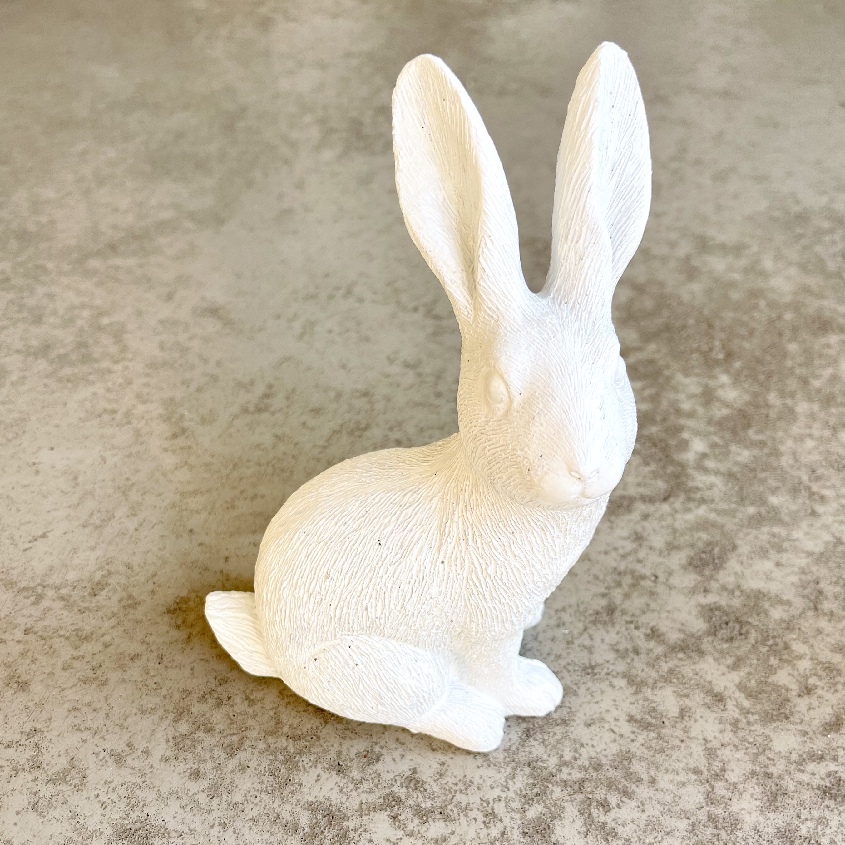 Poly.Hase"Hopps"2M,L8H19cm weiß