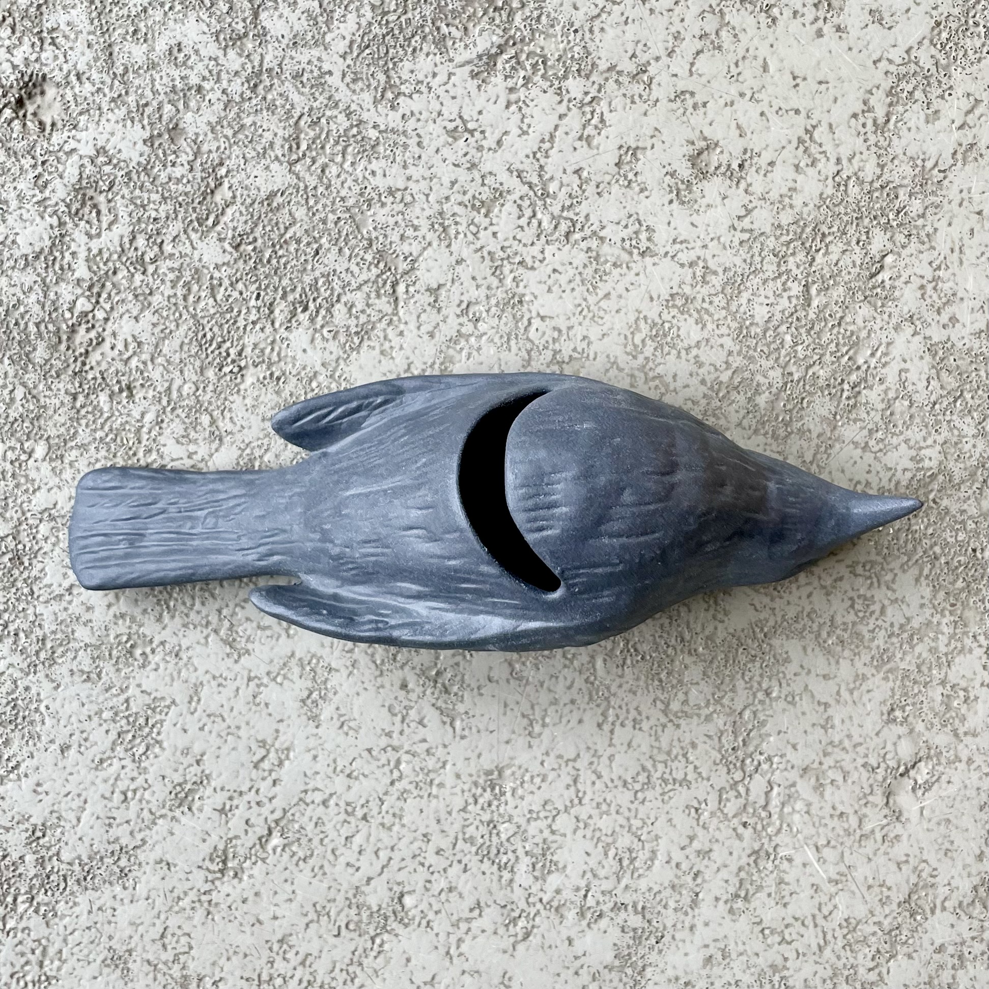 AMSEL Vogel Deko-Objekt H10cm, schwarz