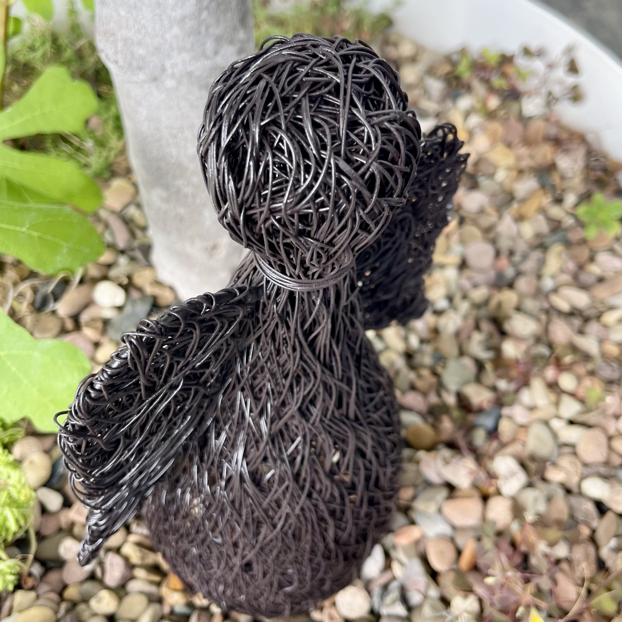 Eisen-Engel, H30cm, 12 mal 20cm,s/b