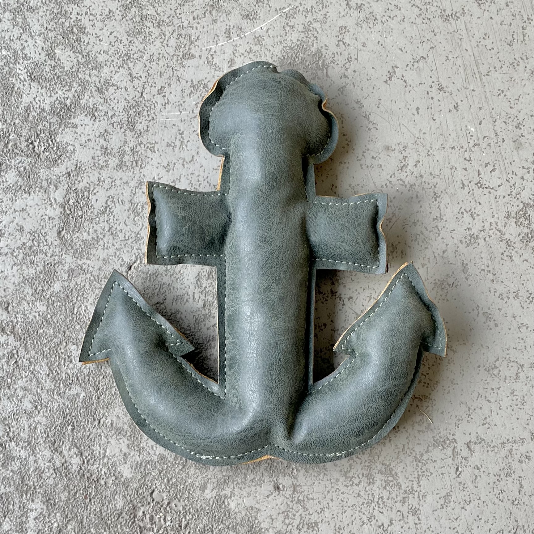 Kunstleder-Anker "Lena" olive H17cm