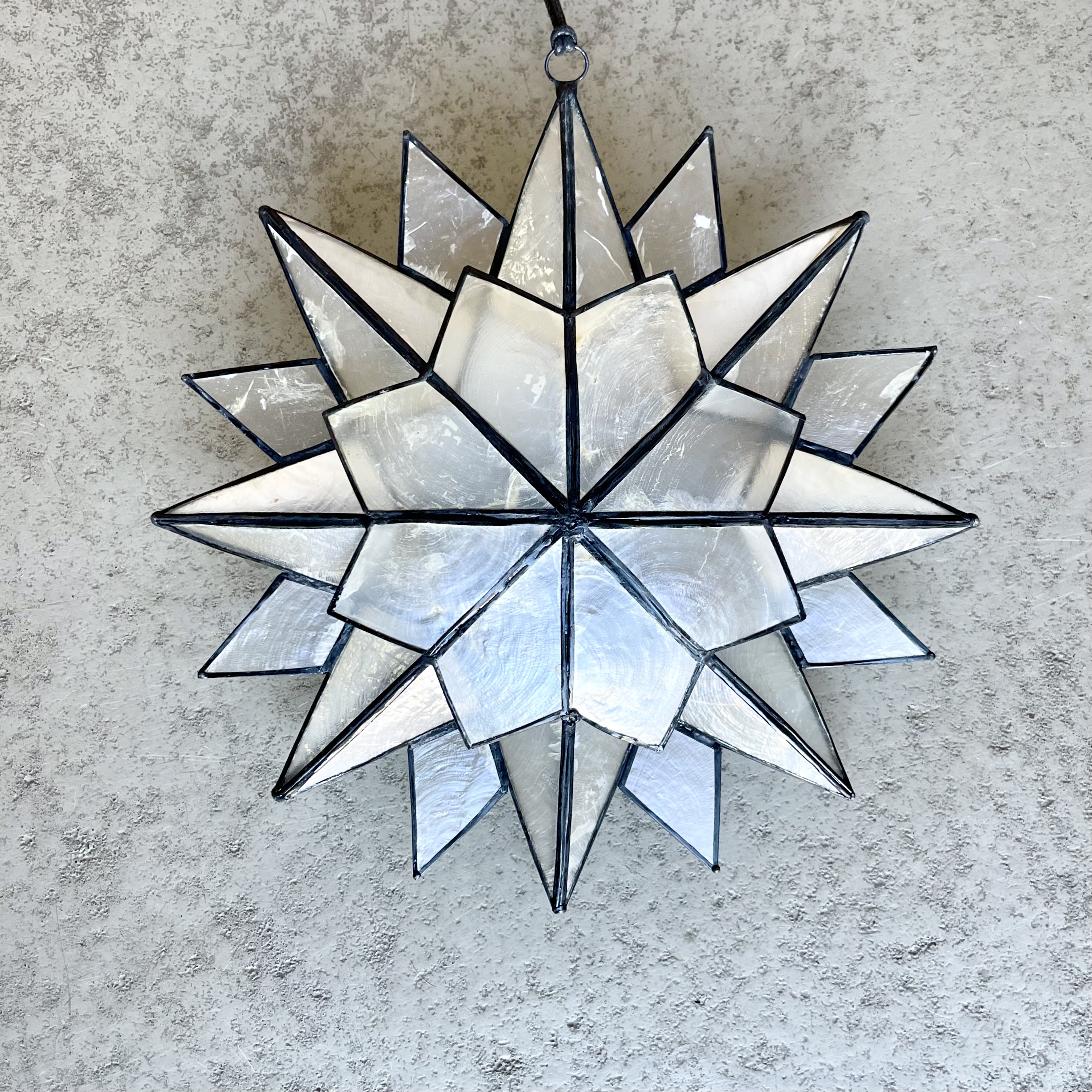 DIMAANO GRANDE Stern Schwarz, D24cm