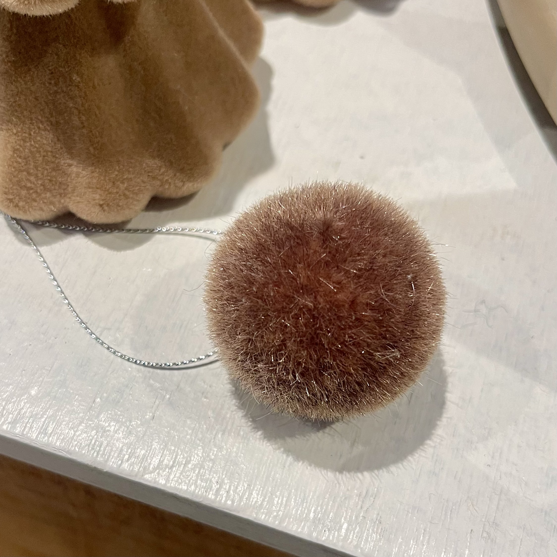 Kst.Kugel "Tasko" z.H., D4cm, braun, Modell `26