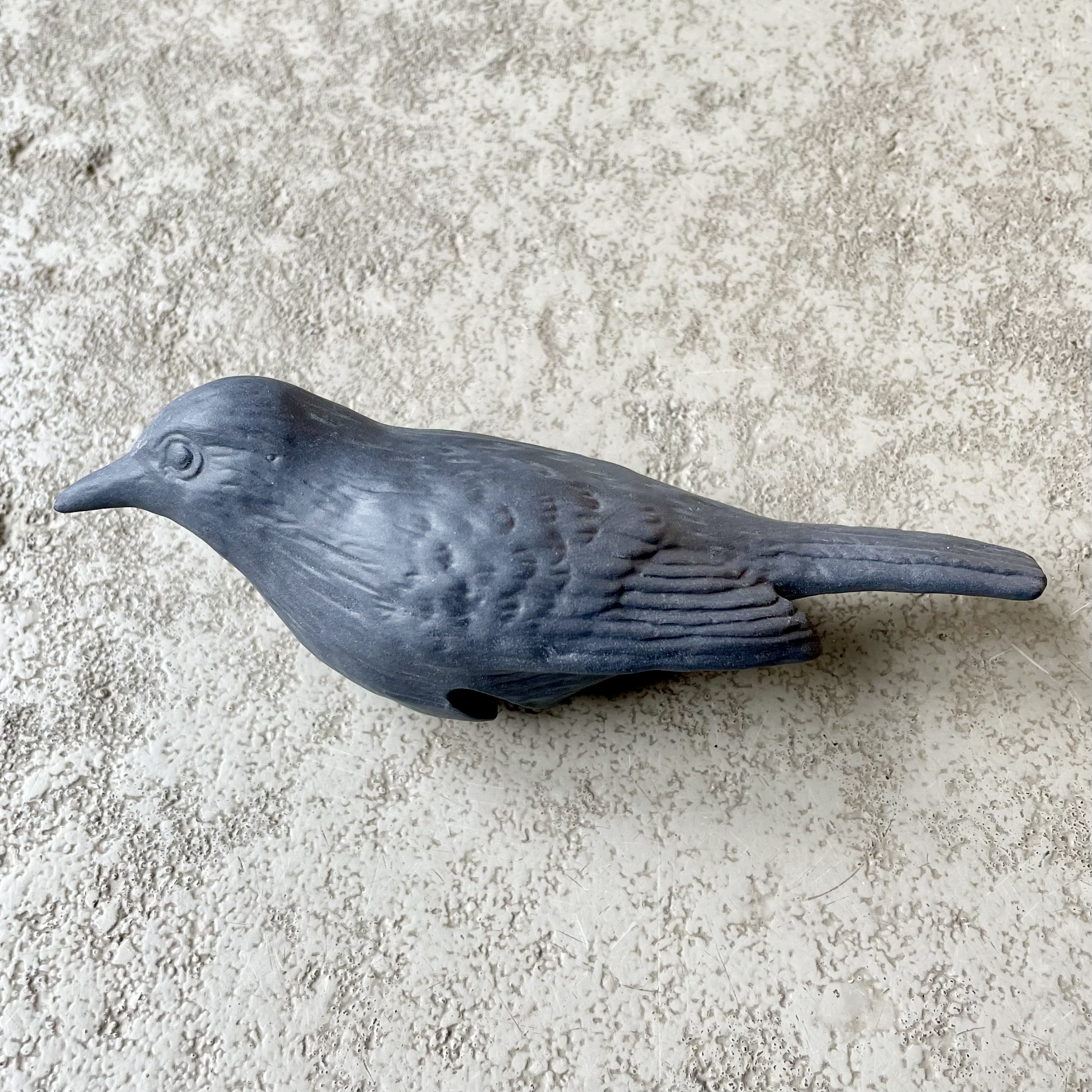 AMSEL Vogel Deko-Objekt H10cm, schwarz