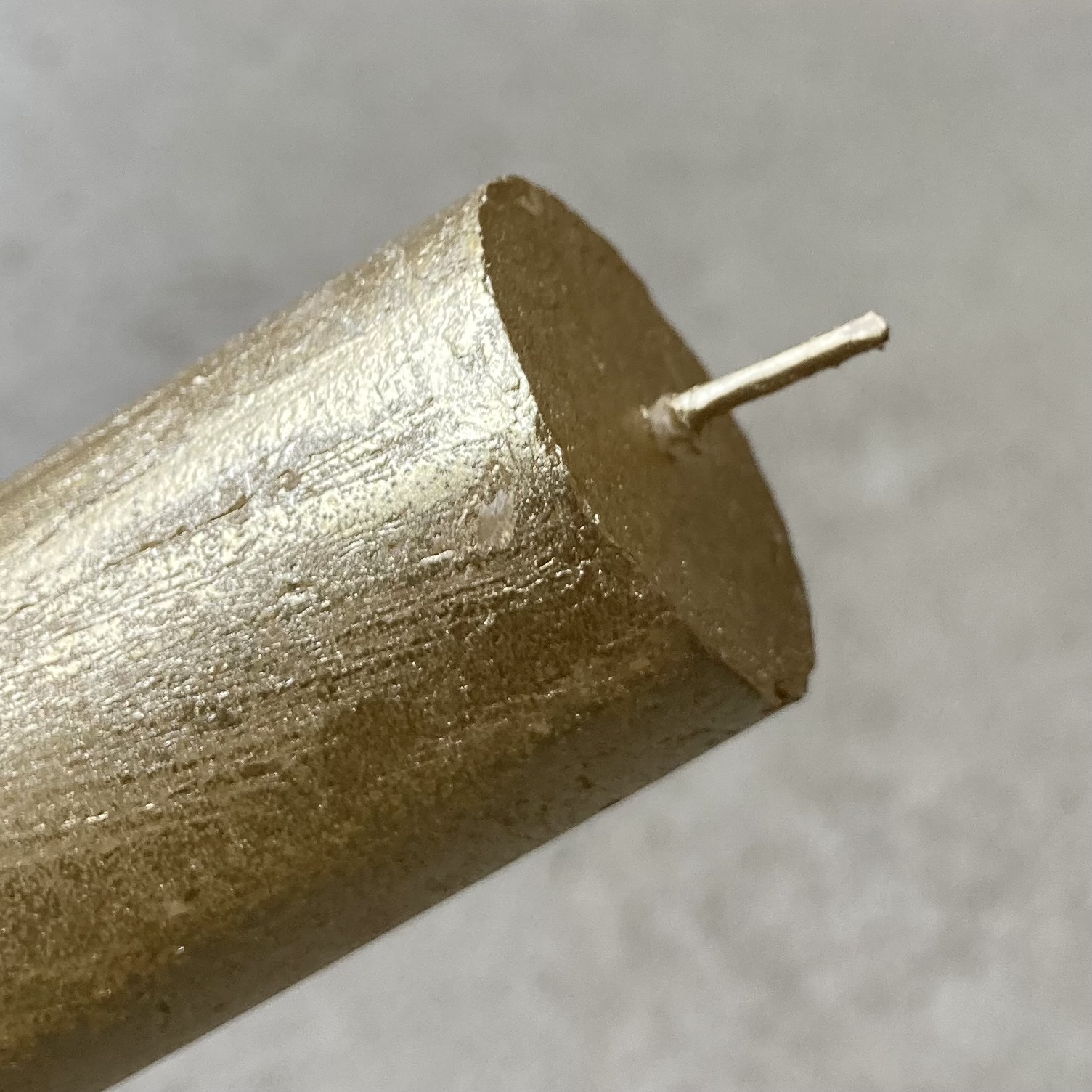 Kerze gold D3cm