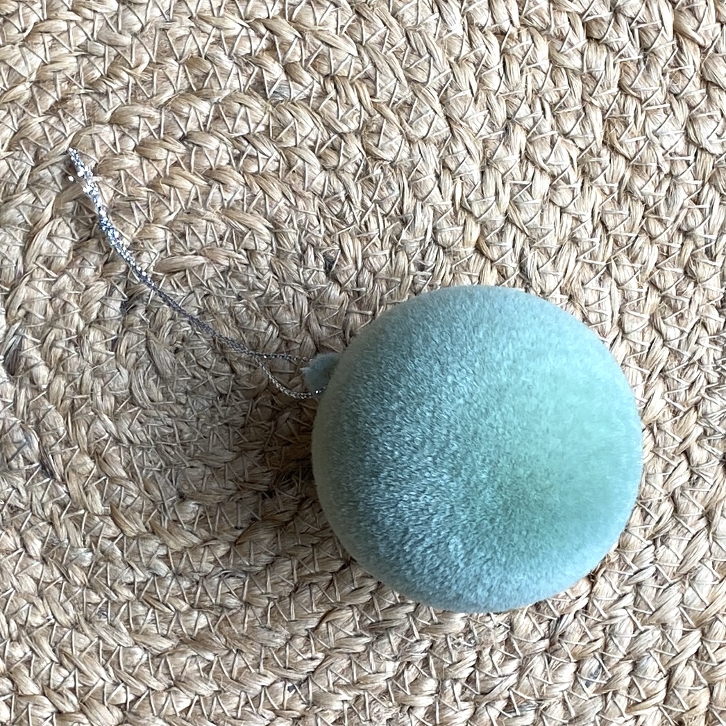 Kst.Kugel "Tasko" salbei 6cm