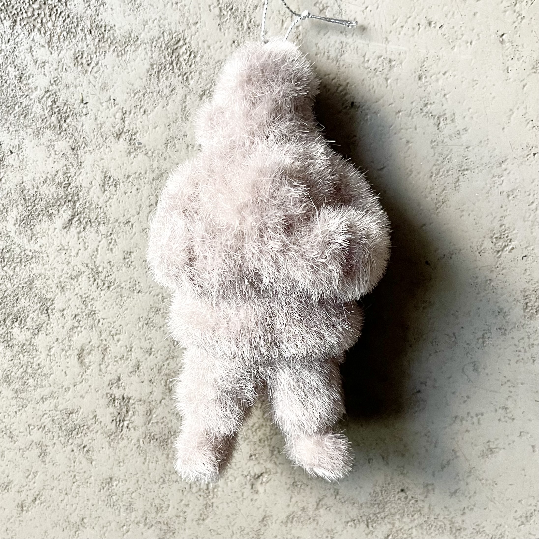 Kst.Santa"Tasko"z.H.,H14cm,taupe